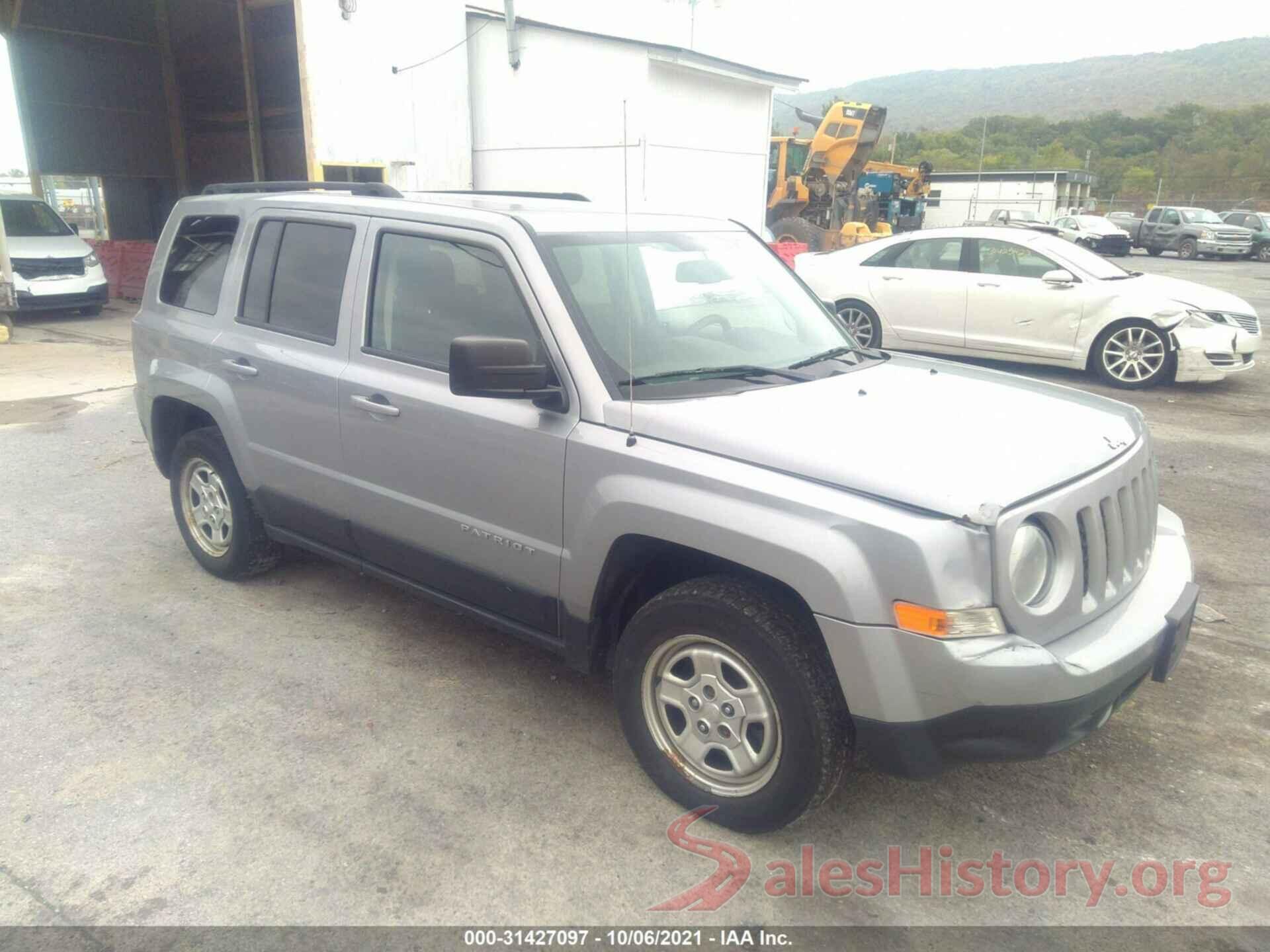 1C4NJRBB7GD657239 2016 JEEP PATRIOT