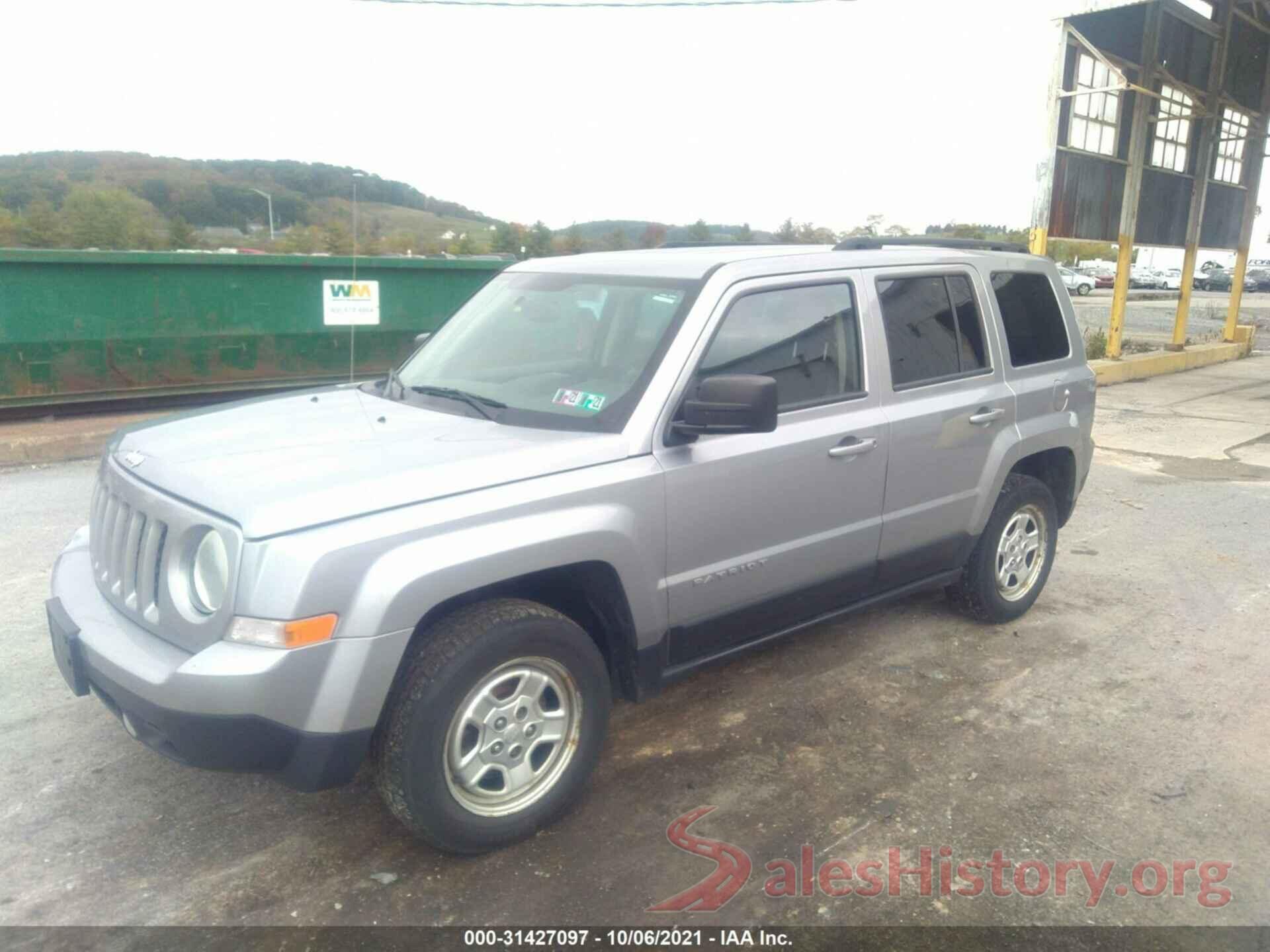 1C4NJRBB7GD657239 2016 JEEP PATRIOT