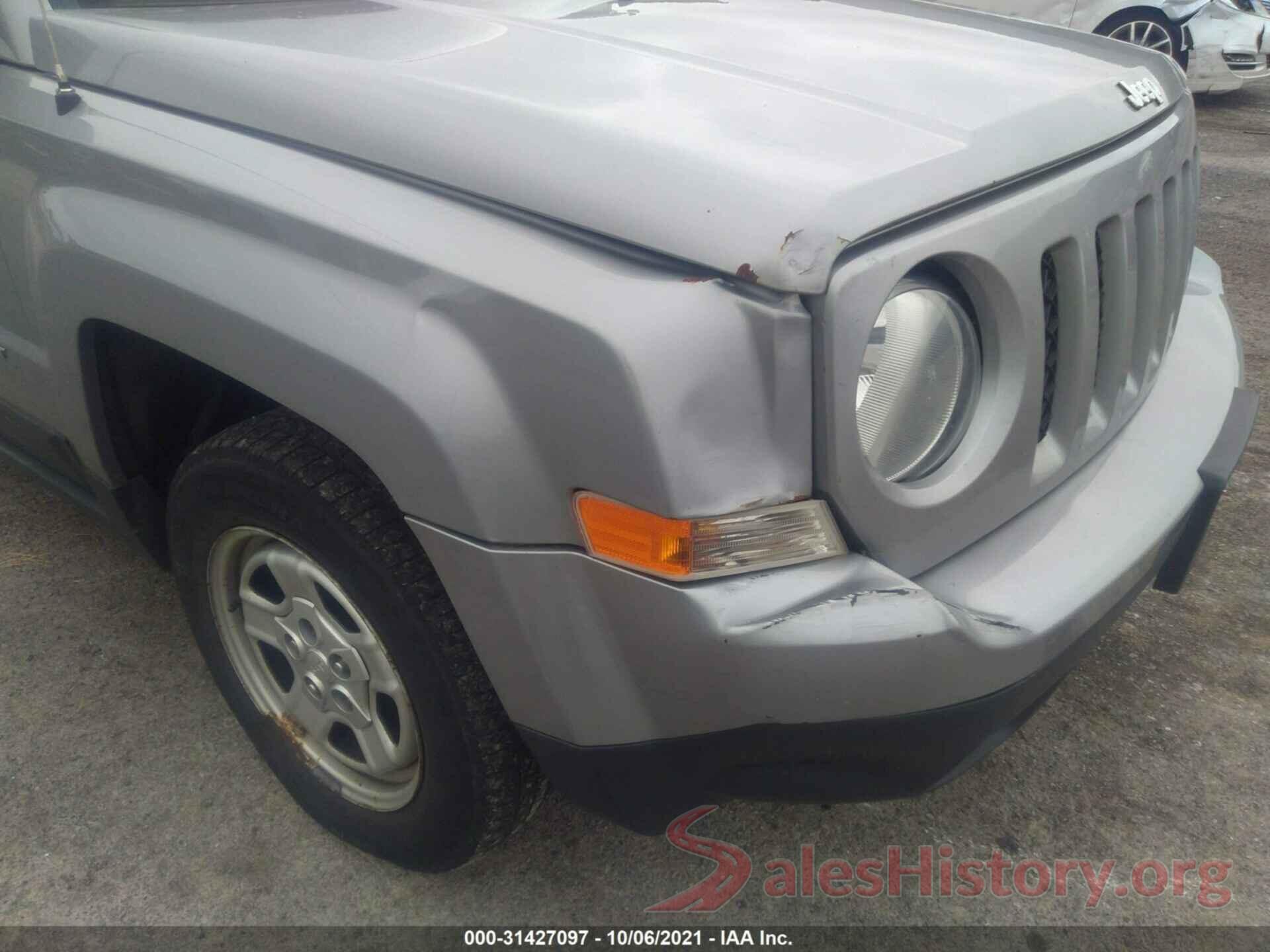 1C4NJRBB7GD657239 2016 JEEP PATRIOT