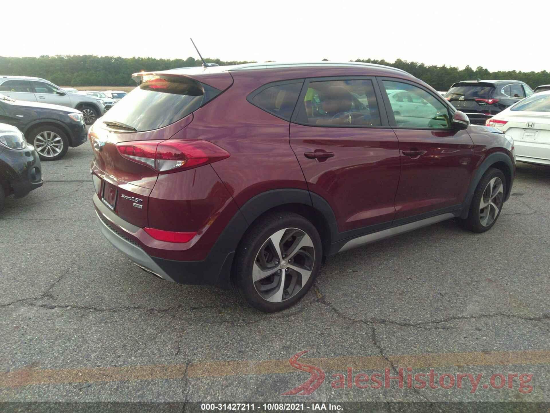 KM8J3CA20HU264512 2017 HYUNDAI TUCSON