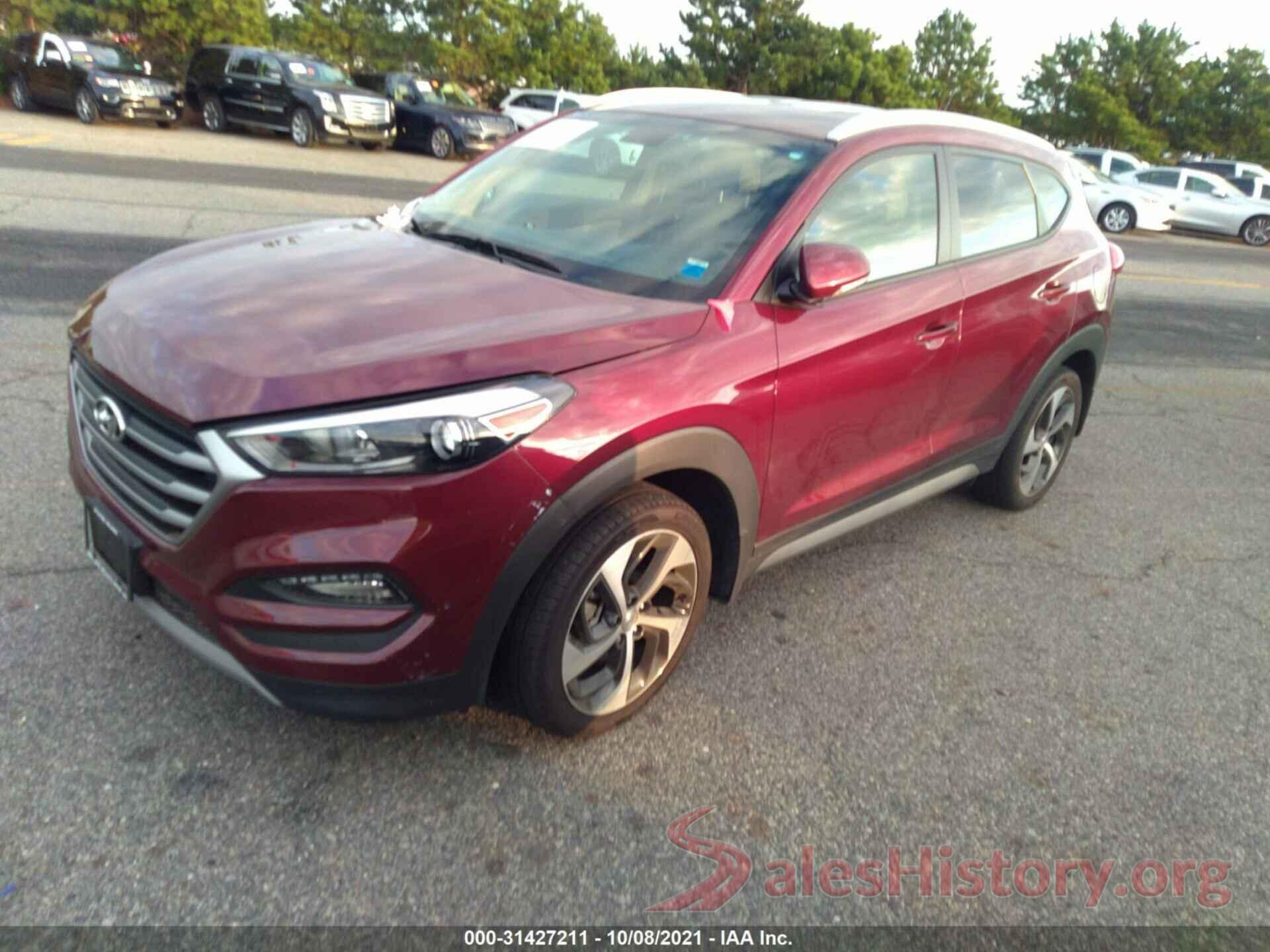 KM8J3CA20HU264512 2017 HYUNDAI TUCSON