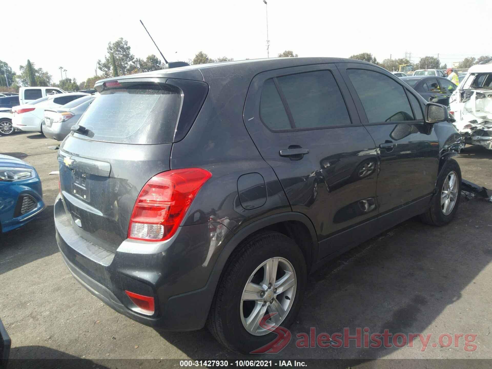 3GNCJKSB5KL261738 2019 CHEVROLET TRAX