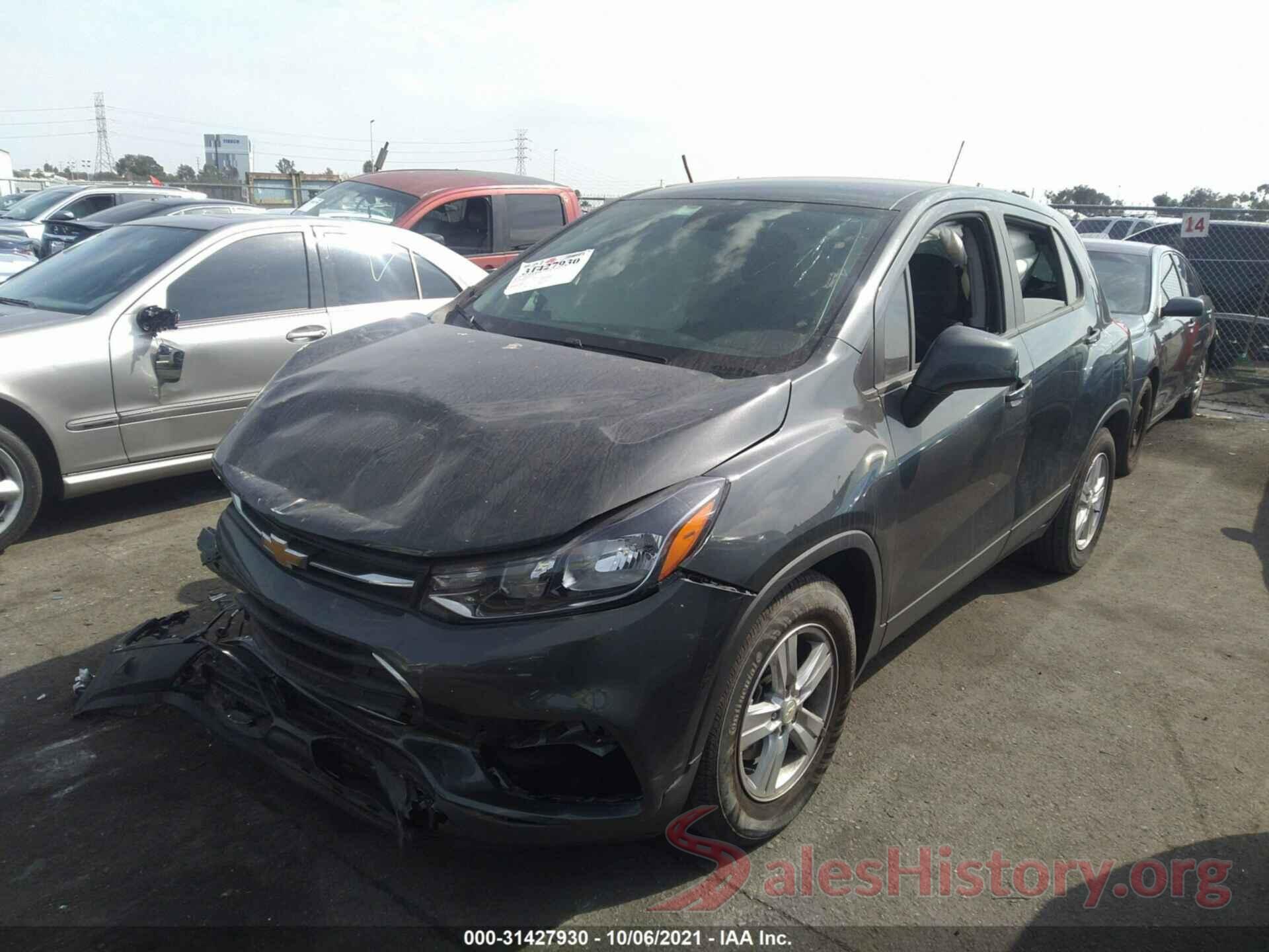 3GNCJKSB5KL261738 2019 CHEVROLET TRAX