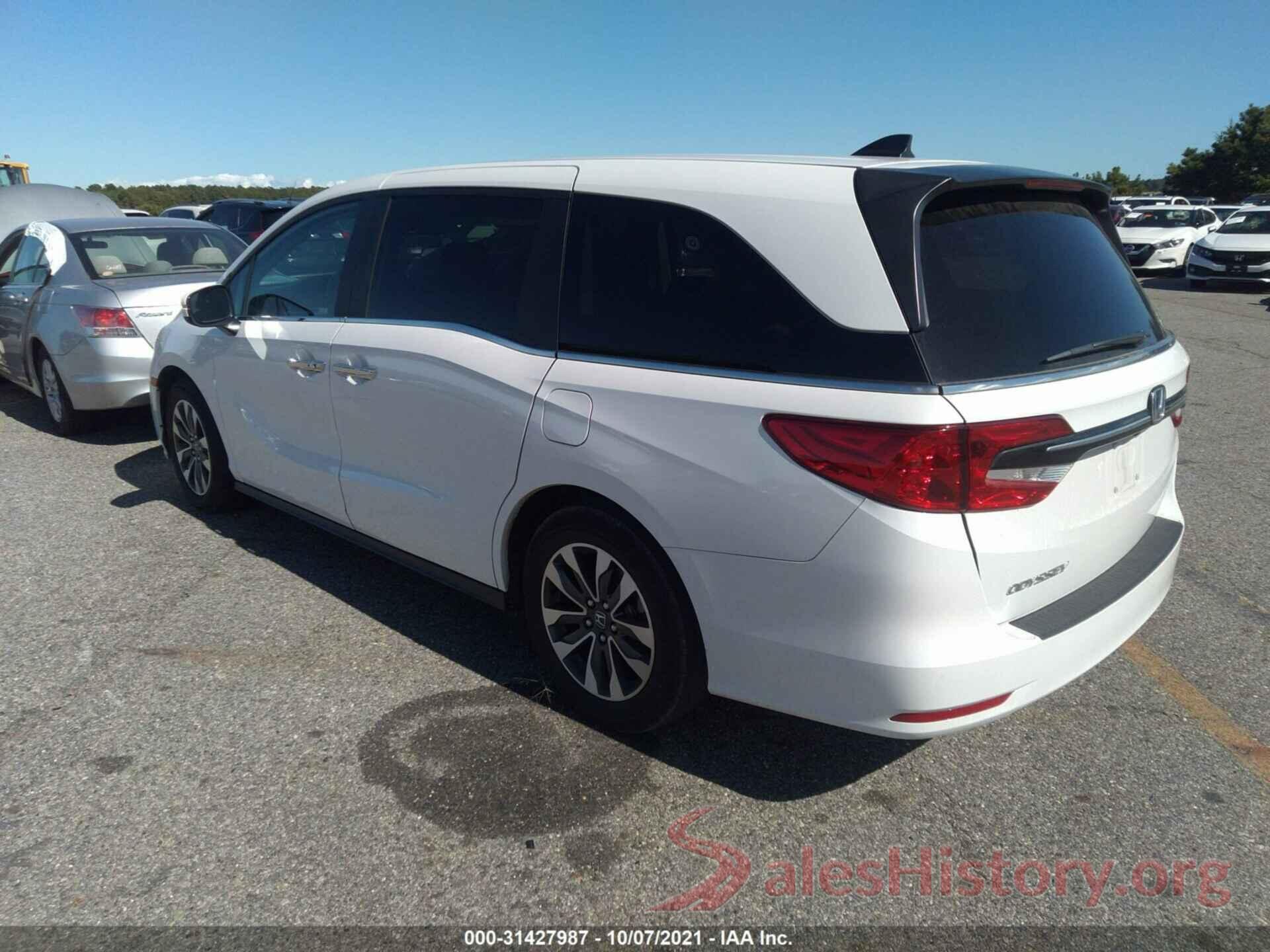 5FNRL6H78MB035587 2021 HONDA ODYSSEY