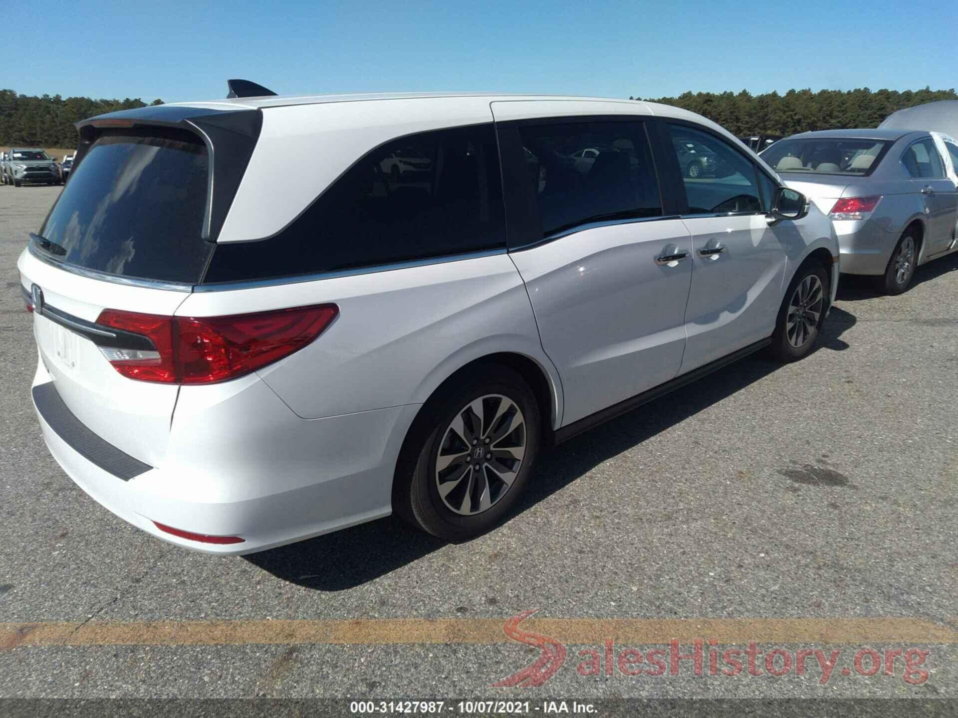 5FNRL6H78MB035587 2021 HONDA ODYSSEY