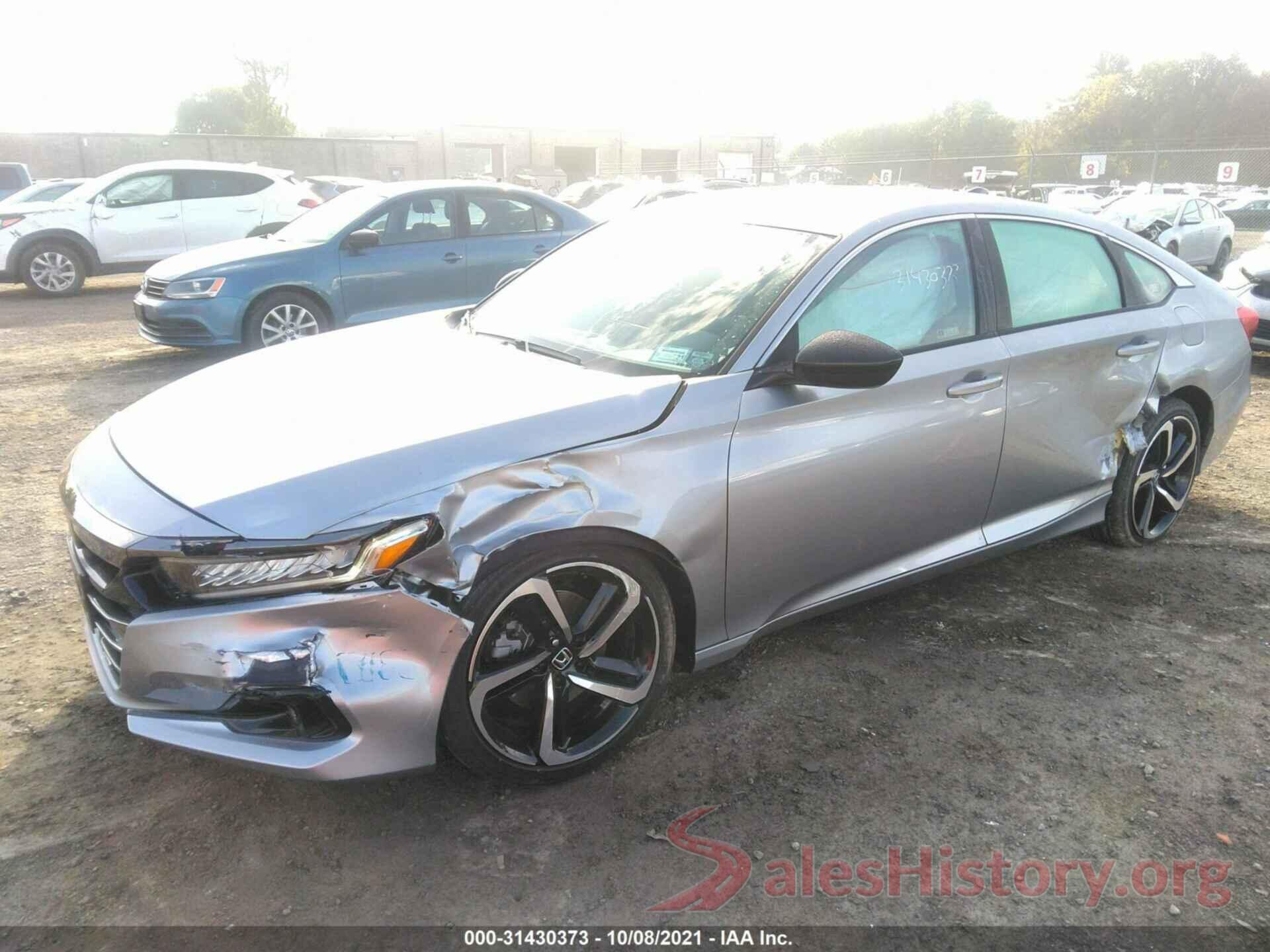 1HGCV1F37MA104427 2021 HONDA ACCORD SEDAN