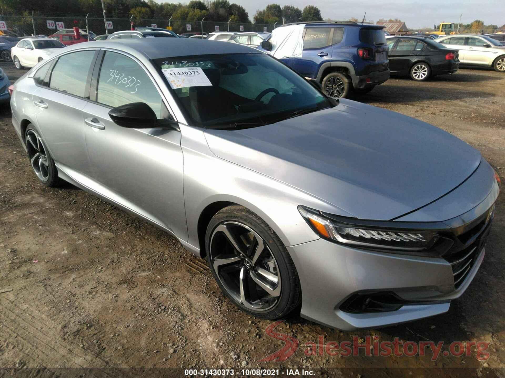 1HGCV1F37MA104427 2021 HONDA ACCORD SEDAN