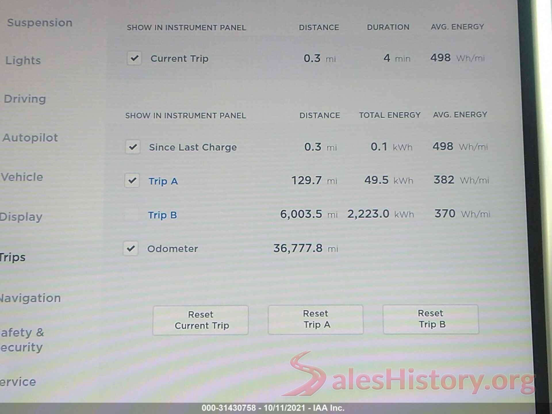 5YJSA1E40GF177604 2016 TESLA MODEL S