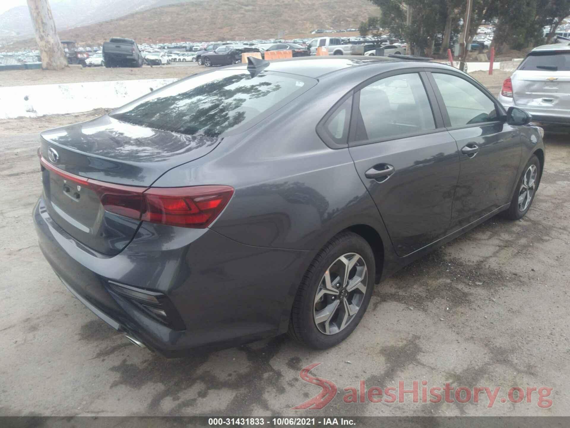 3KPF24ADXME387375 2021 KIA FORTE