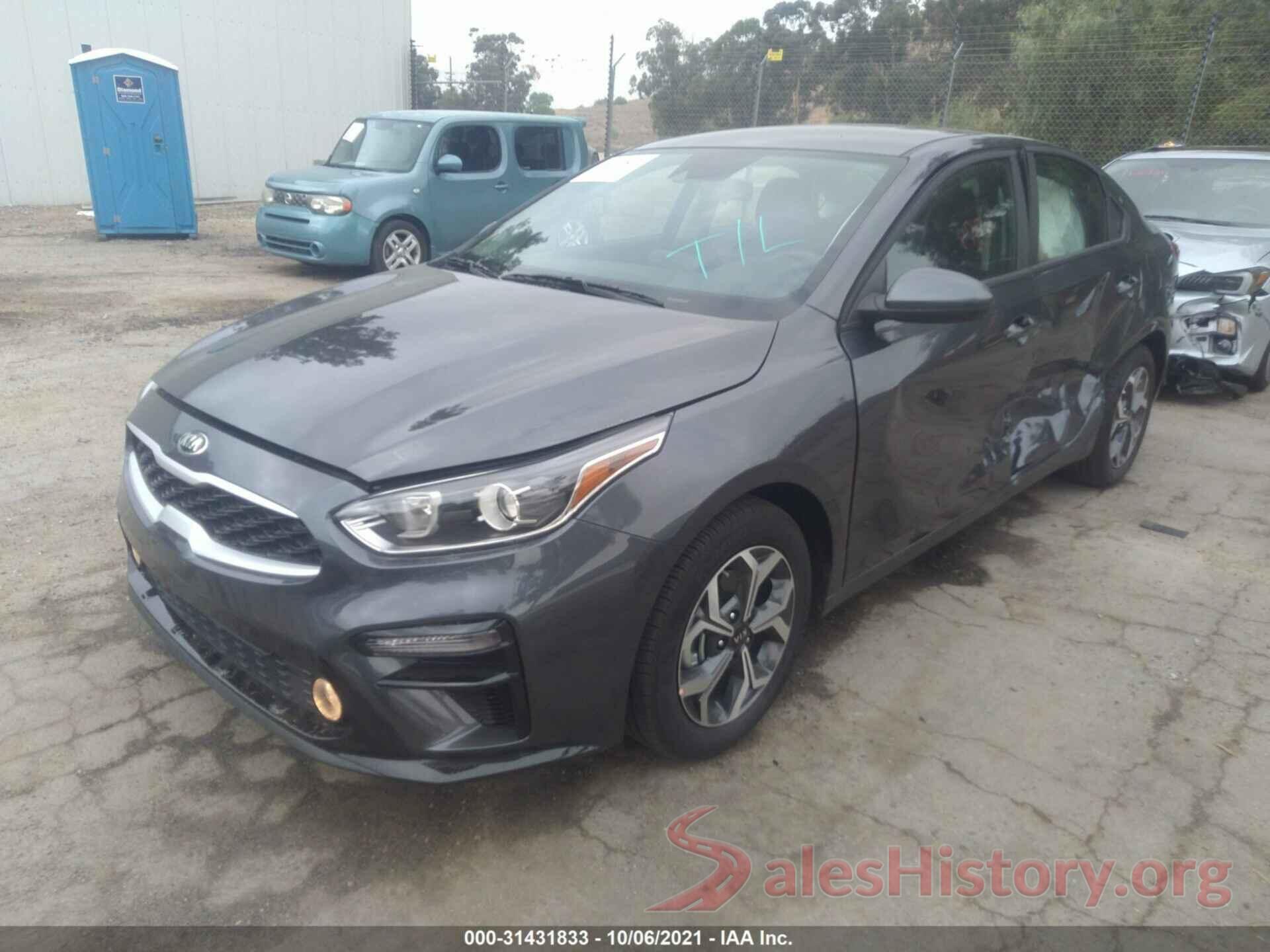 3KPF24ADXME387375 2021 KIA FORTE