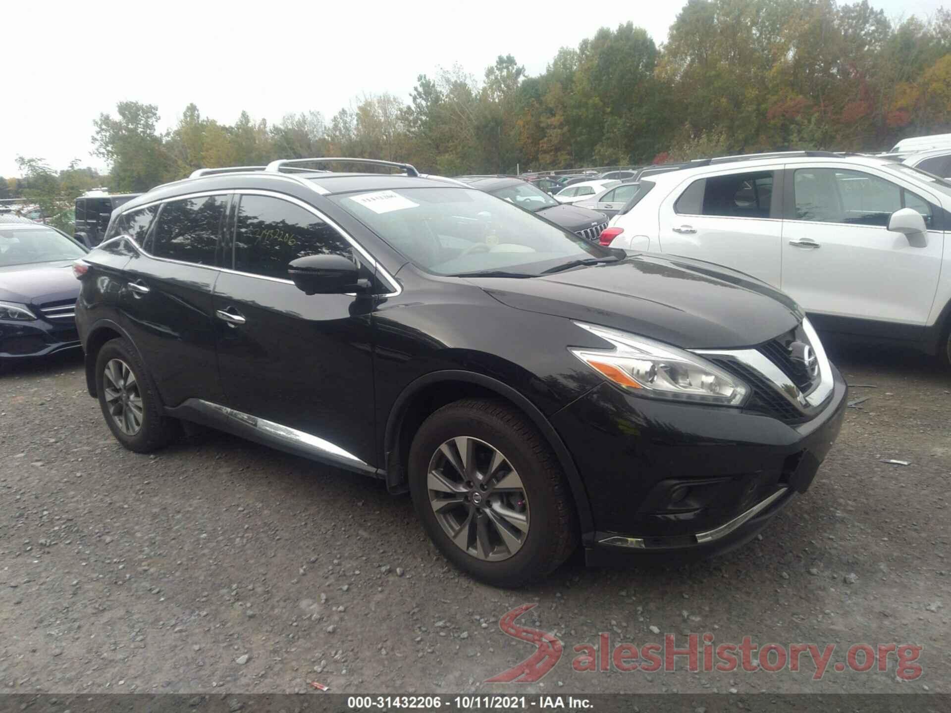 5N1AZ2MH9HN168624 2017 NISSAN MURANO