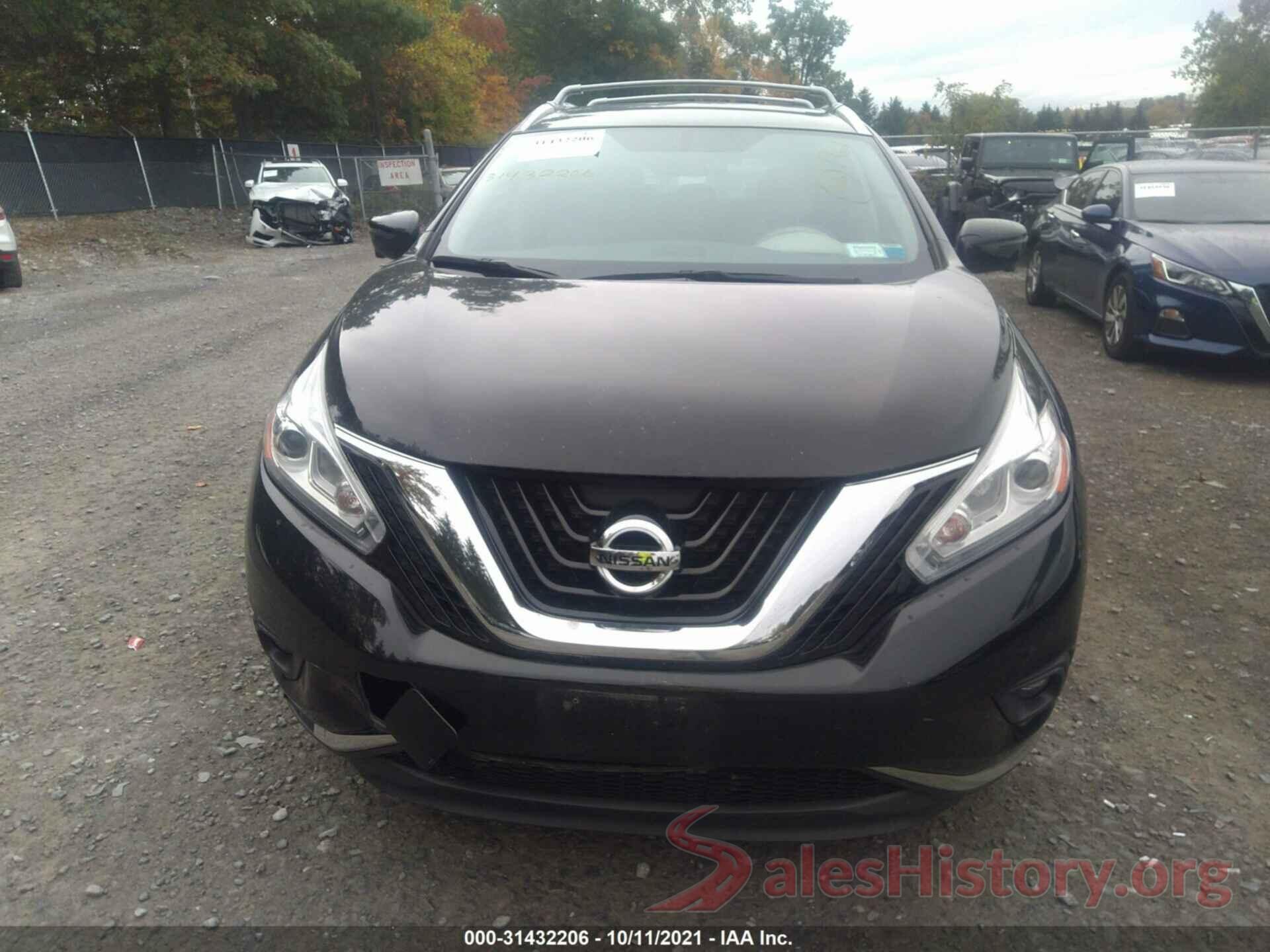 5N1AZ2MH9HN168624 2017 NISSAN MURANO