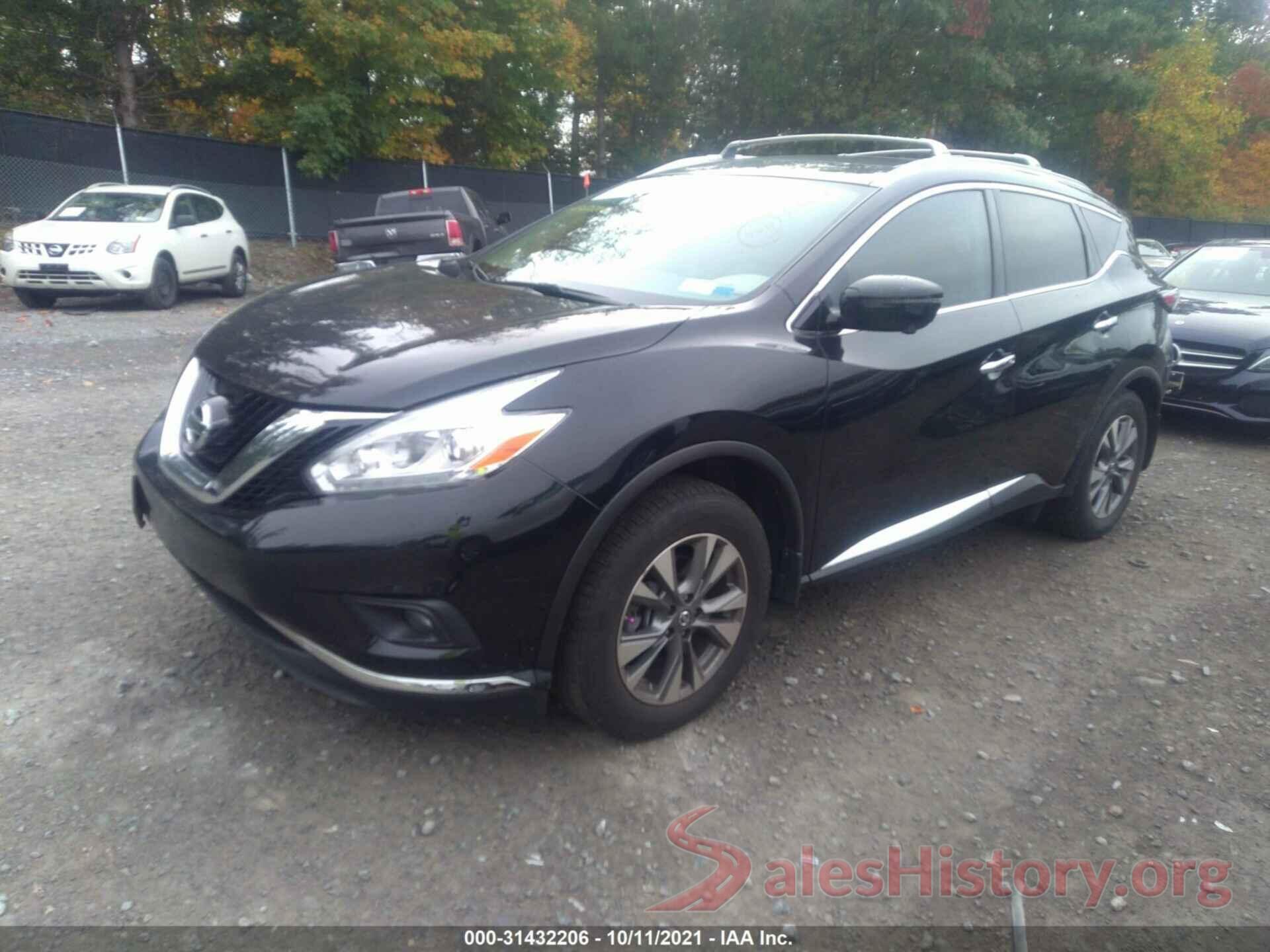 5N1AZ2MH9HN168624 2017 NISSAN MURANO