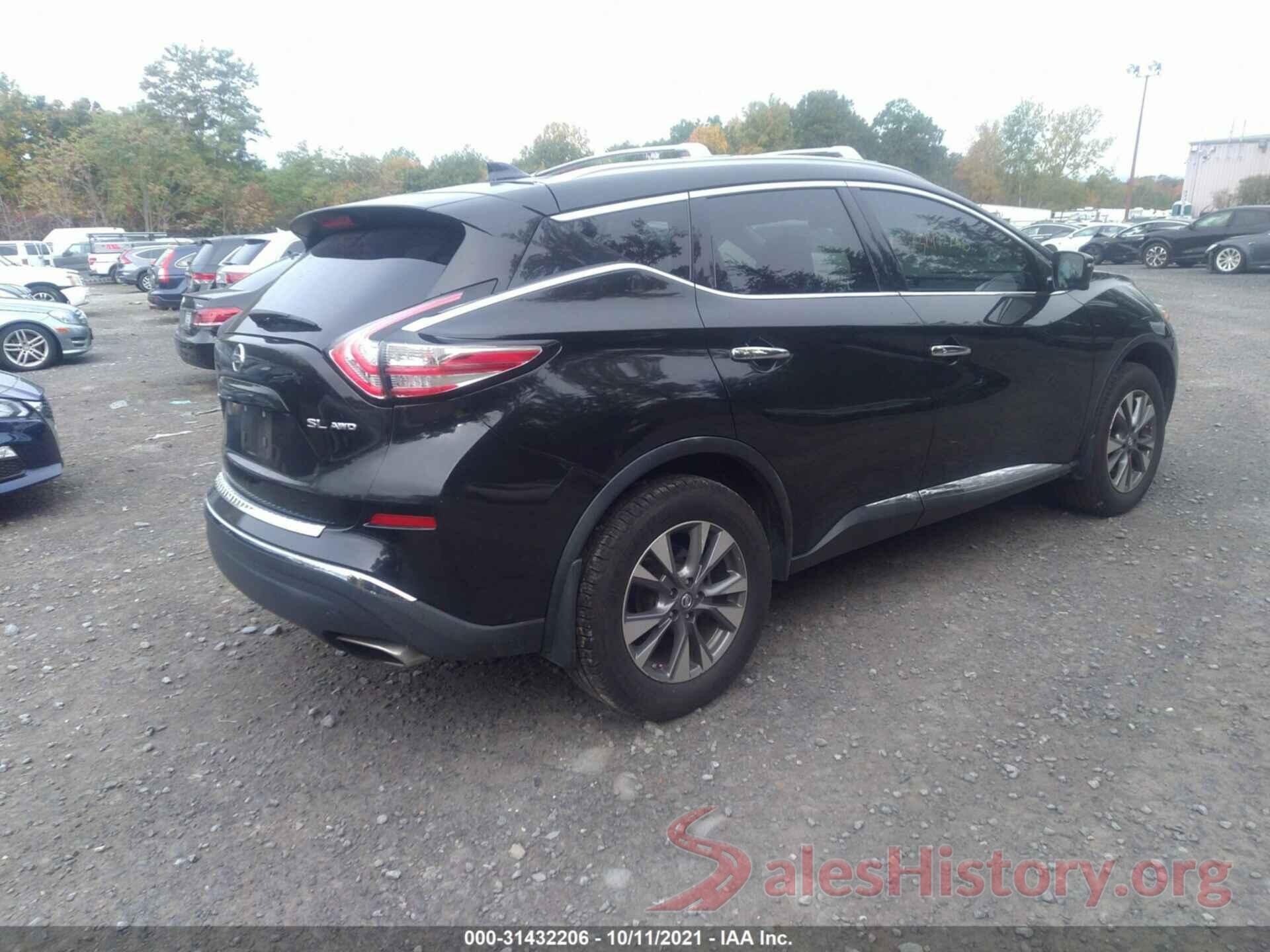 5N1AZ2MH9HN168624 2017 NISSAN MURANO