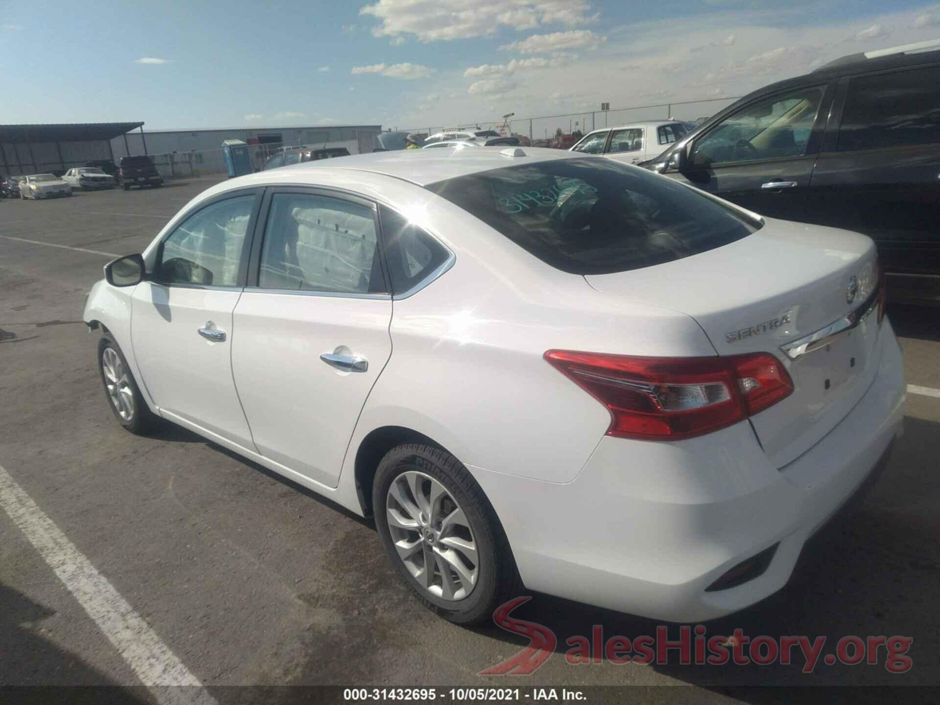 3N1AB7APXKY354333 2019 NISSAN SENTRA