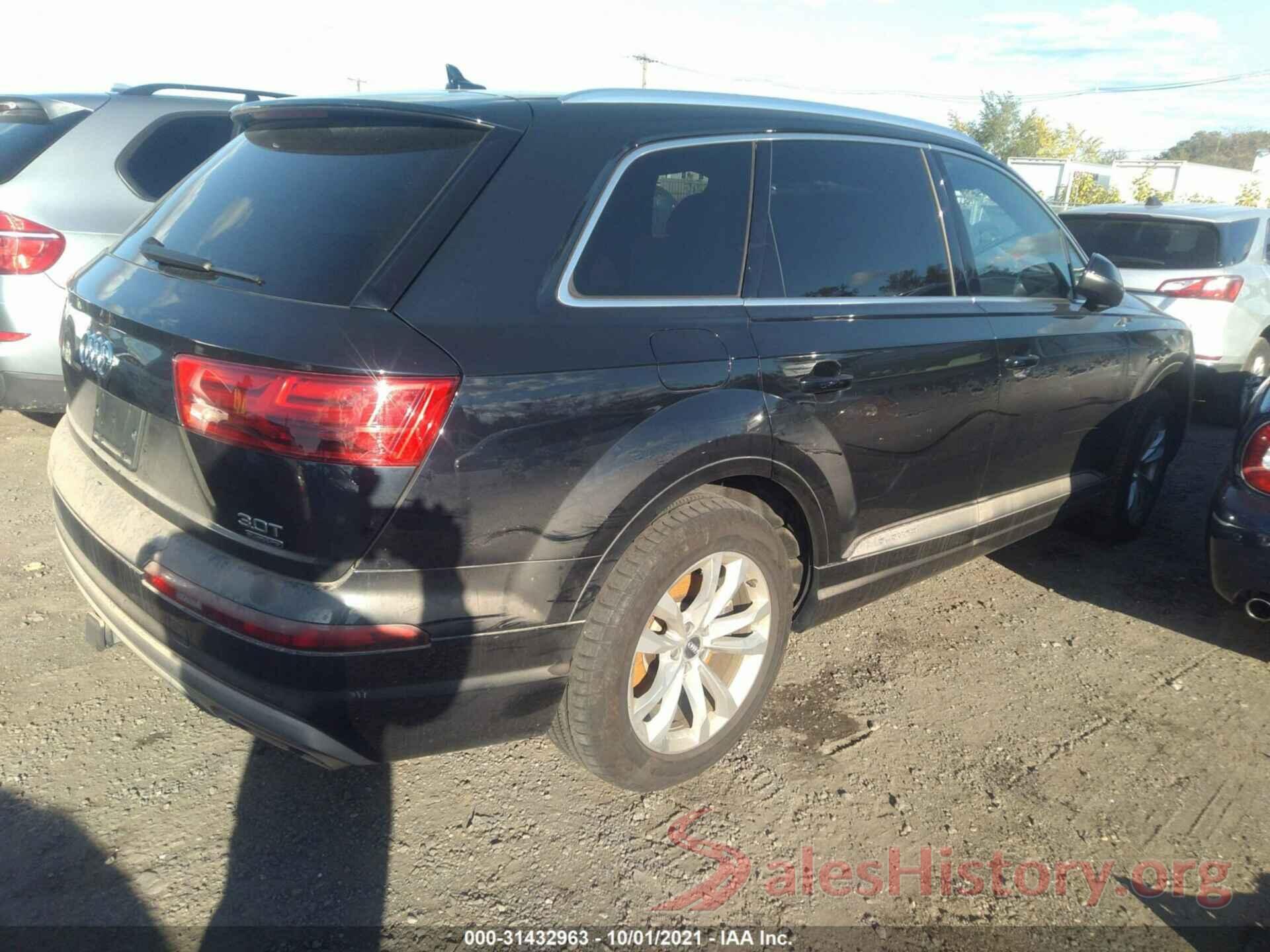 WA1LAAF71HD040820 2017 AUDI Q7