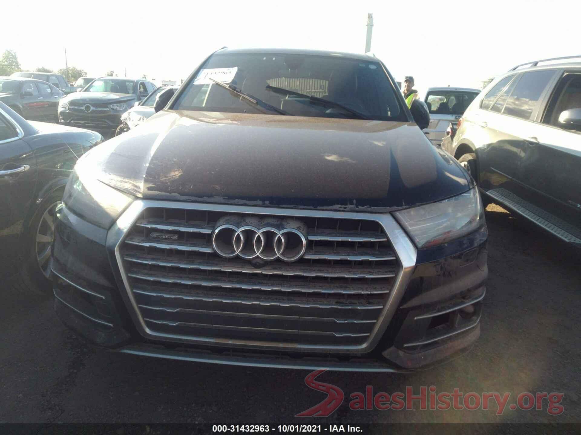 WA1LAAF71HD040820 2017 AUDI Q7