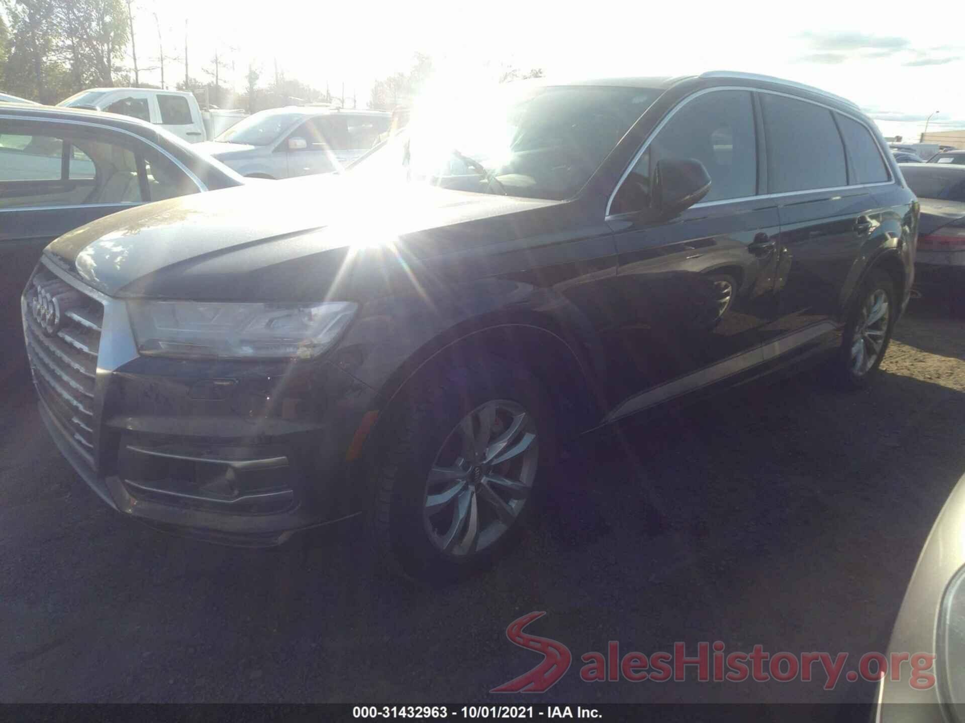 WA1LAAF71HD040820 2017 AUDI Q7