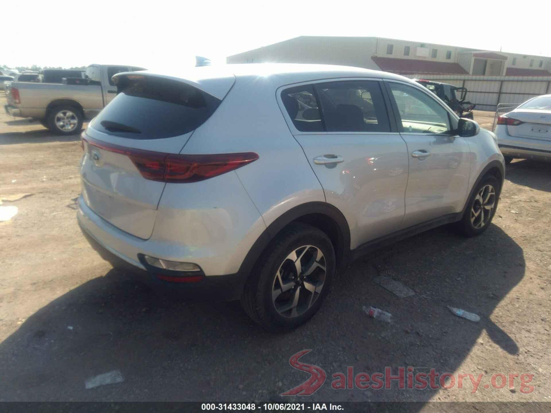 KNDPM3ACXL7778542 2020 KIA SPORTAGE