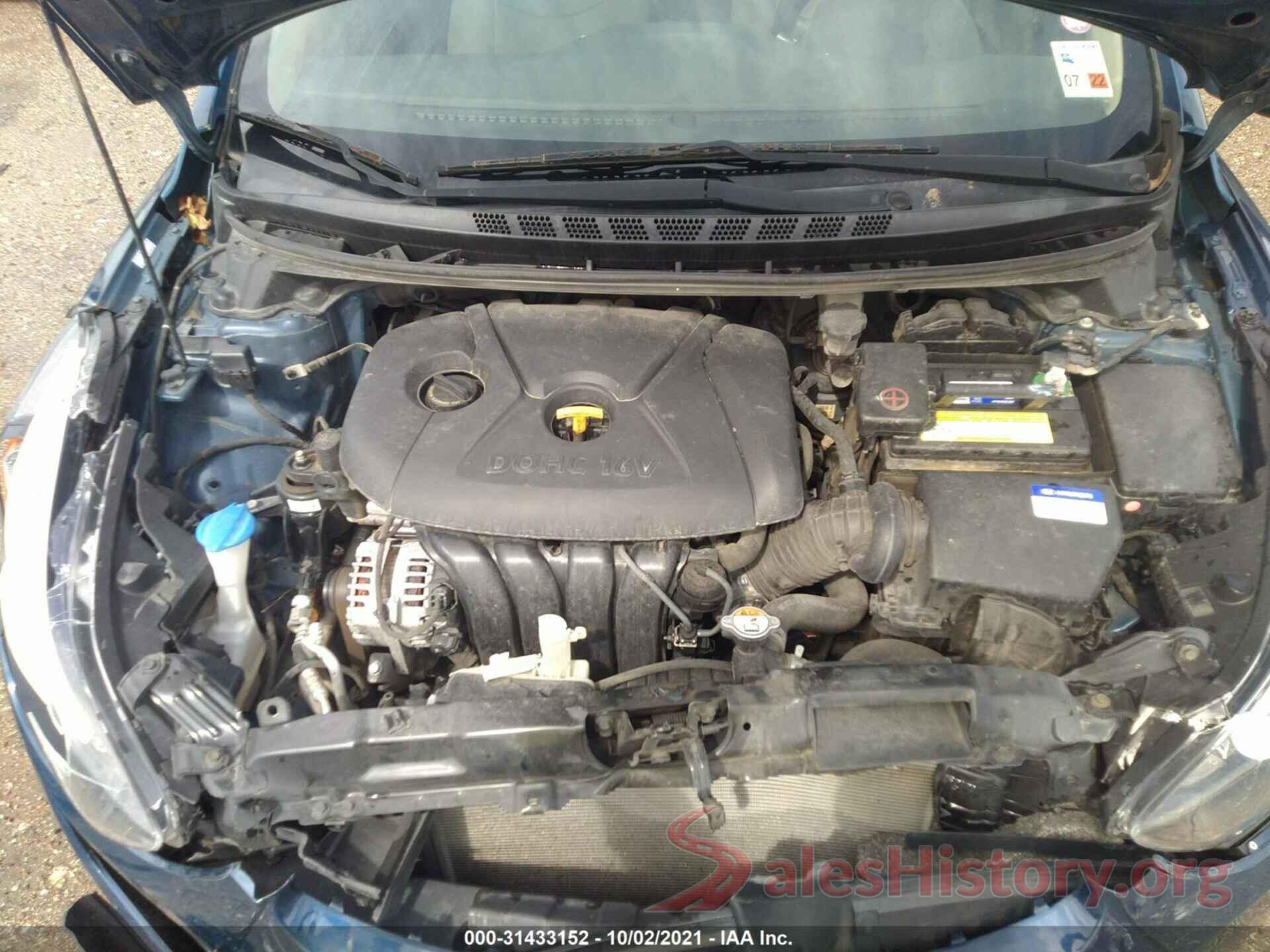 KMHDH4AE0GU593868 2016 HYUNDAI ELANTRA