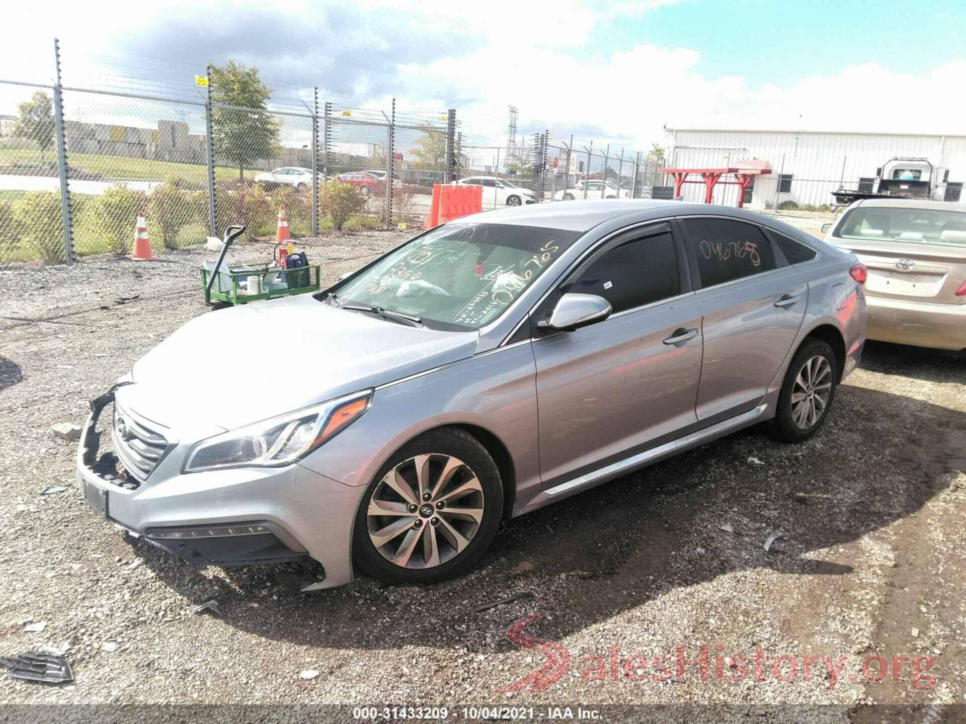 5NPE34AF9GH274933 2016 HYUNDAI SONATA