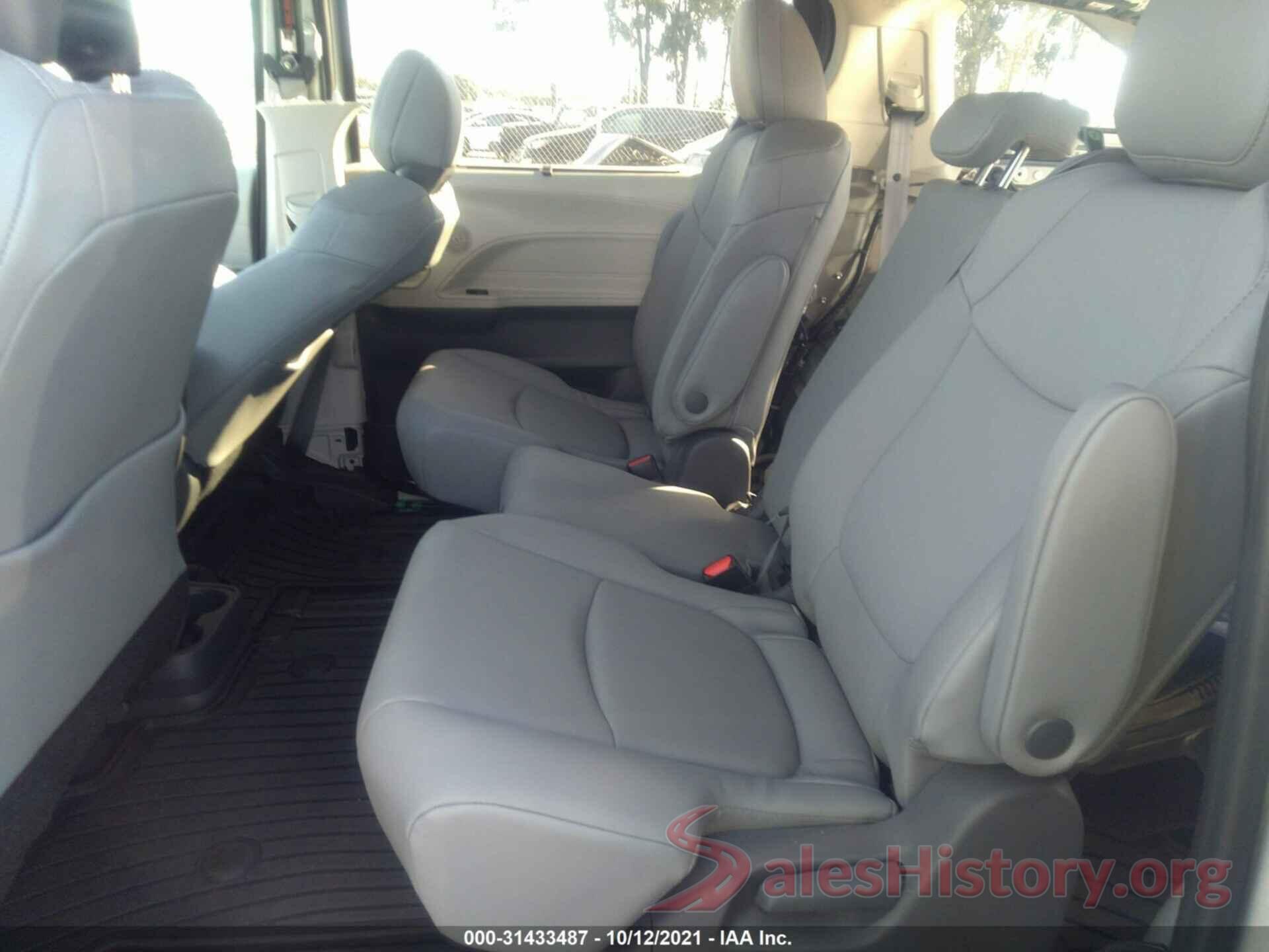 5TDJRKEC7MS059543 2021 TOYOTA SIENNA