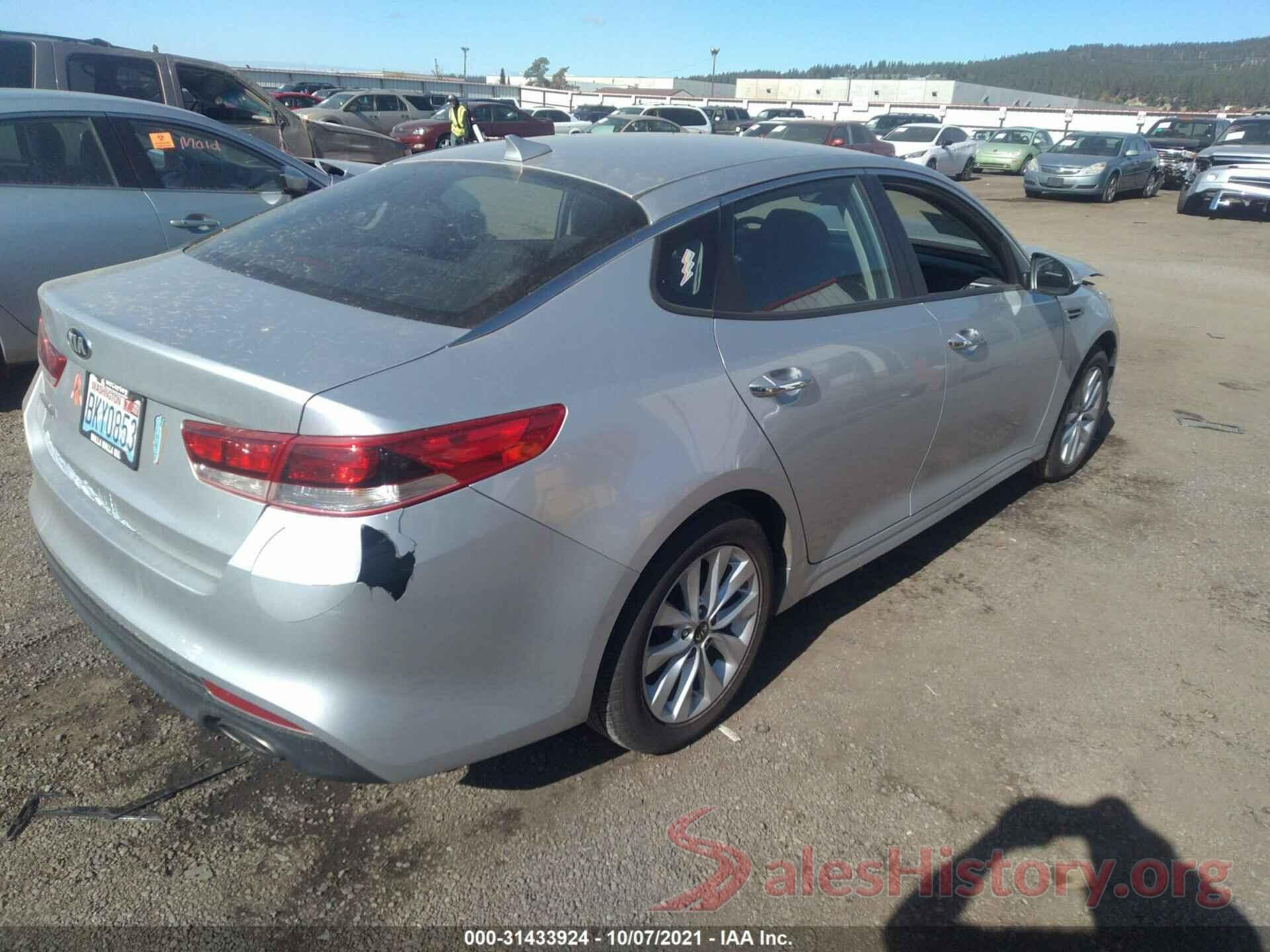 5XXGT4L36GG047335 2016 KIA OPTIMA