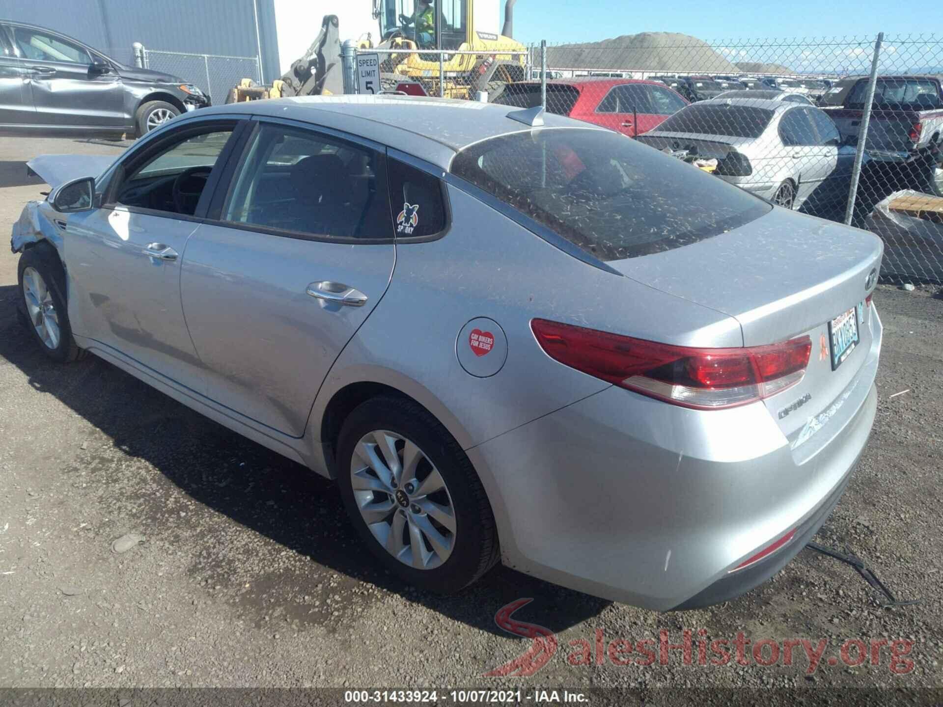 5XXGT4L36GG047335 2016 KIA OPTIMA