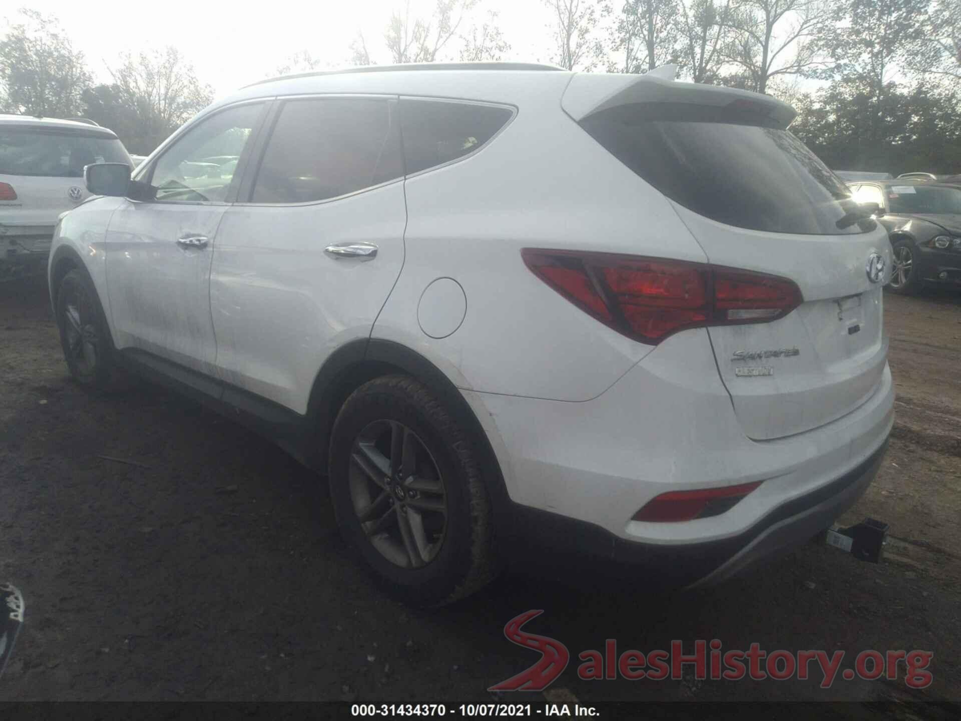 5XYZU3LB7HG383032 2017 HYUNDAI SANTA FE SPORT