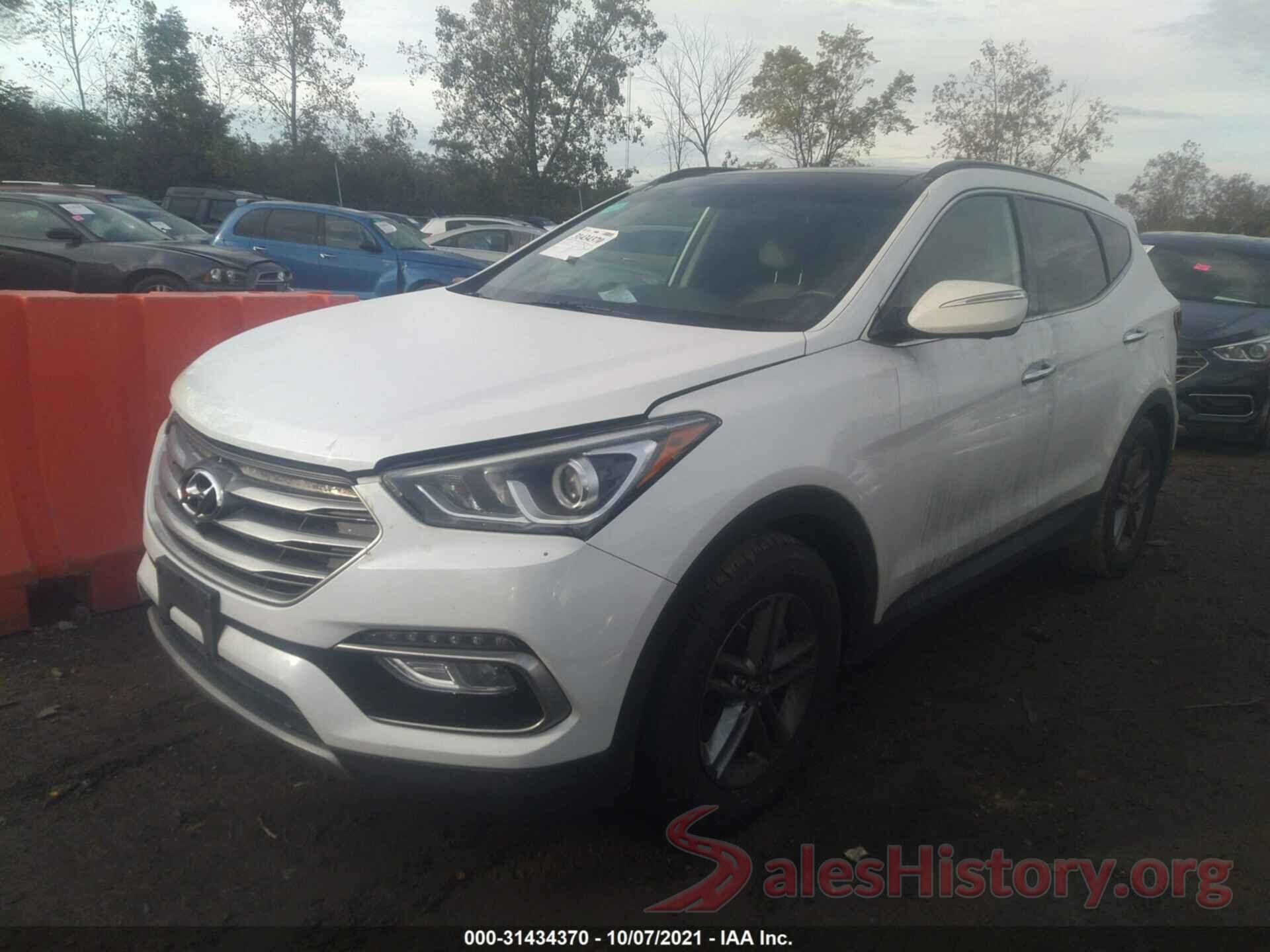 5XYZU3LB7HG383032 2017 HYUNDAI SANTA FE SPORT