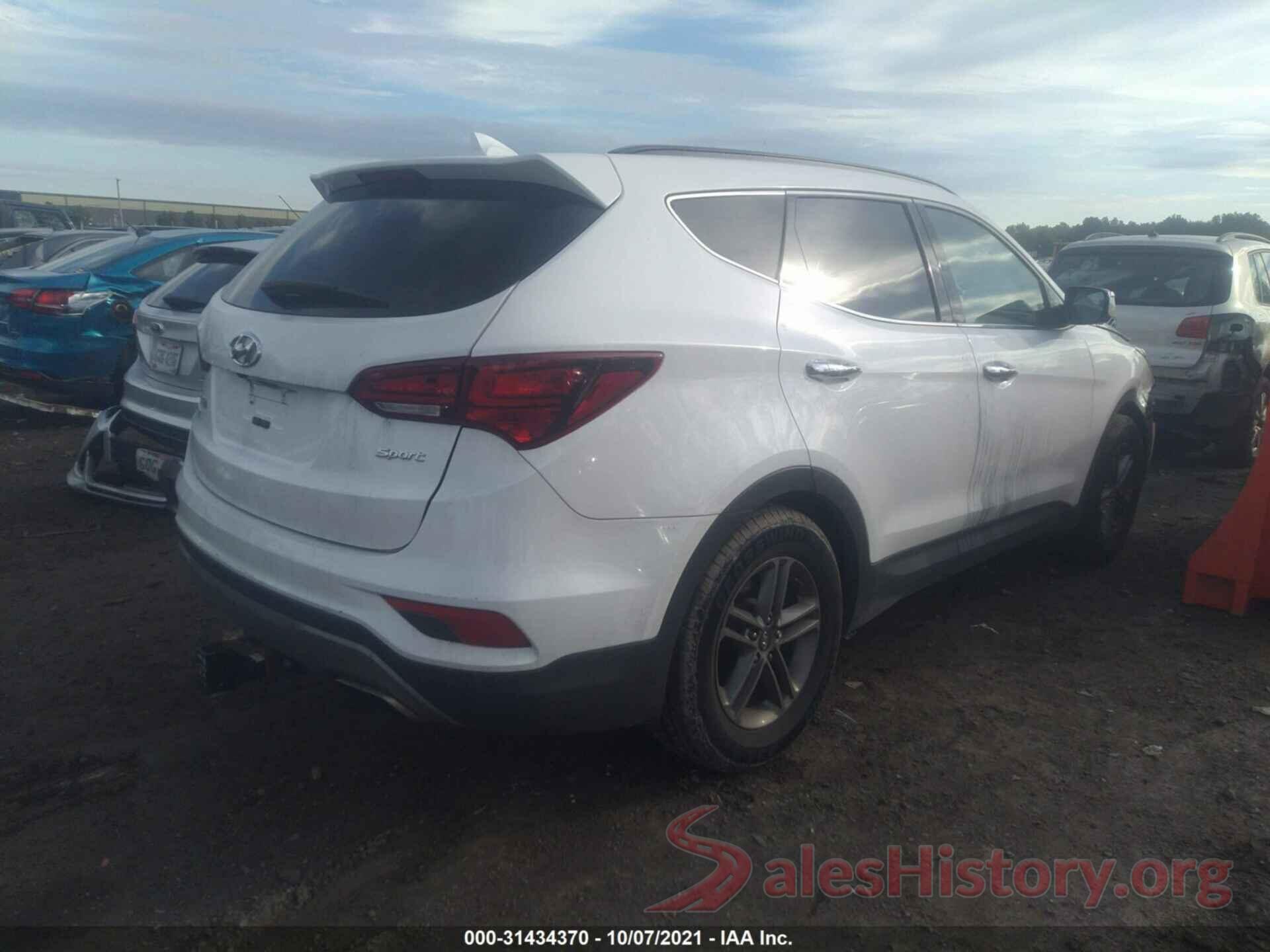 5XYZU3LB7HG383032 2017 HYUNDAI SANTA FE SPORT