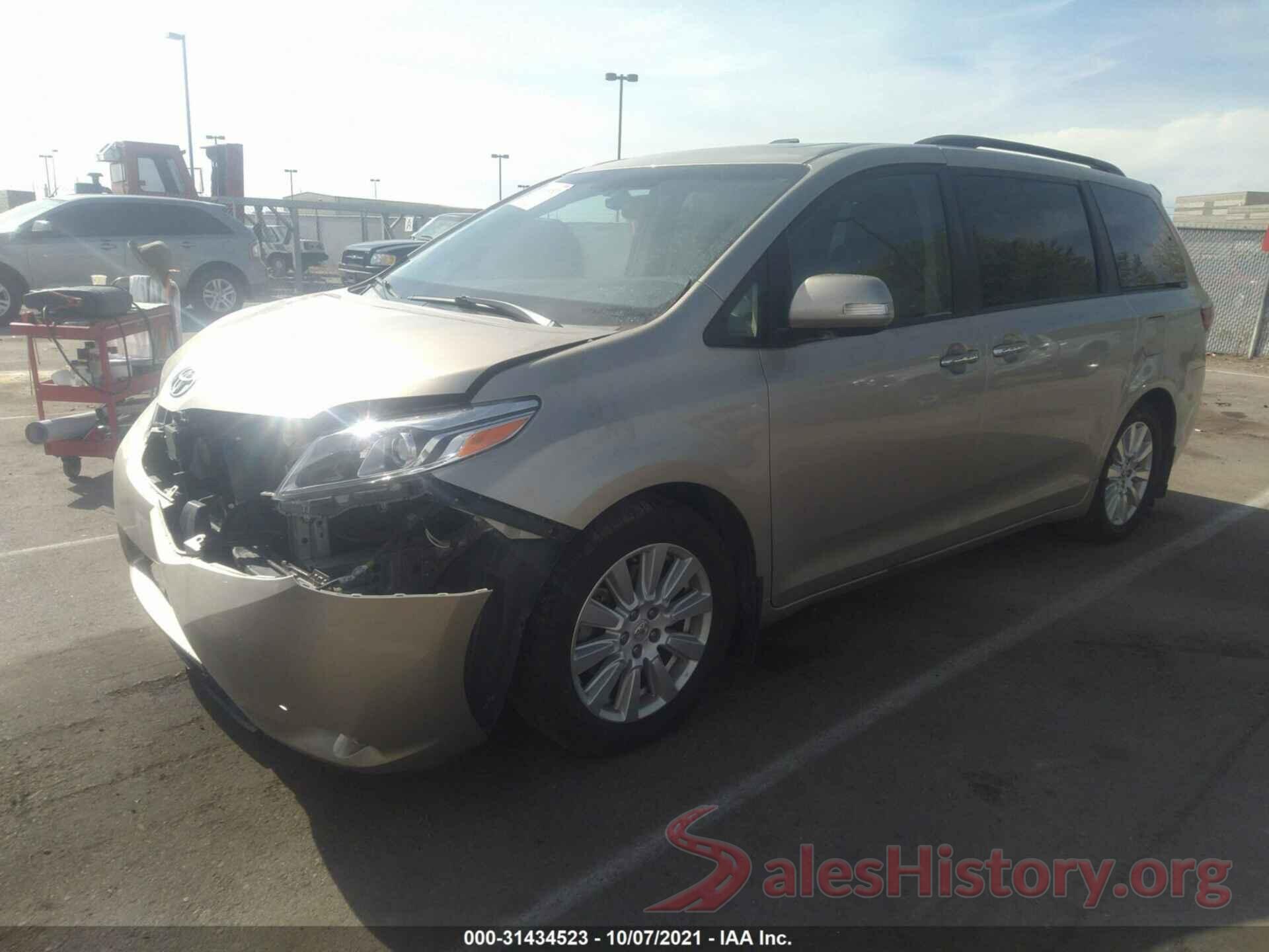 5TDYZ3DC4HS792886 2017 TOYOTA SIENNA