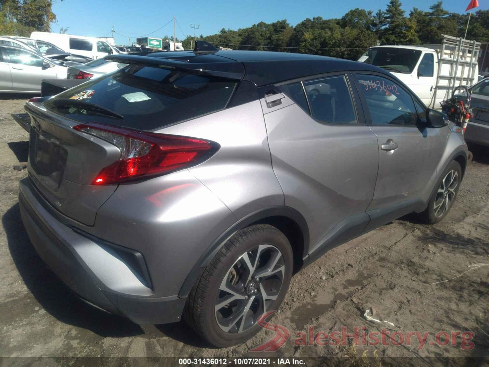 NMTKHMBX8KR081234 2019 TOYOTA C-HR