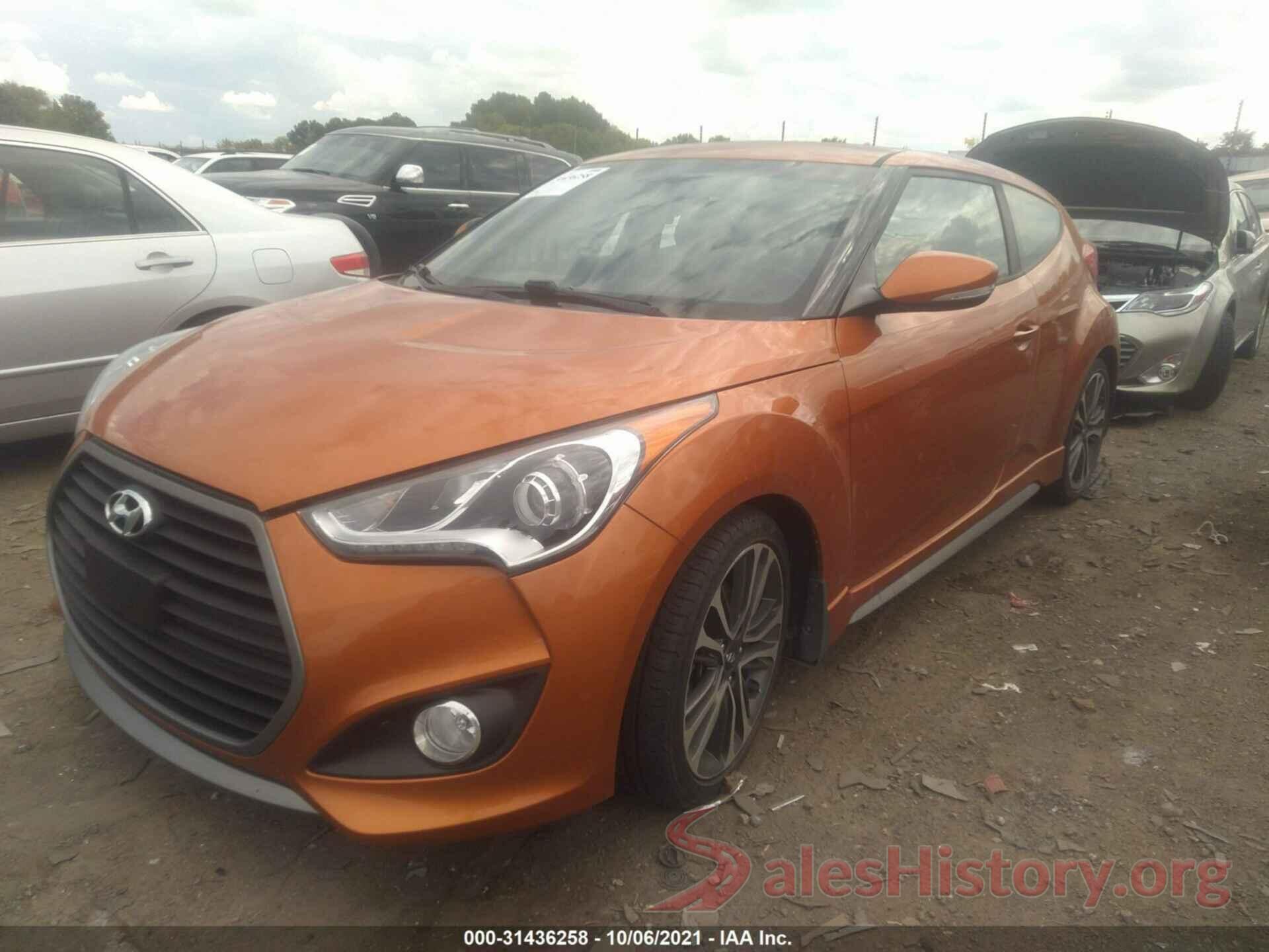 KMHTC6AE5GU291630 2016 HYUNDAI VELOSTER