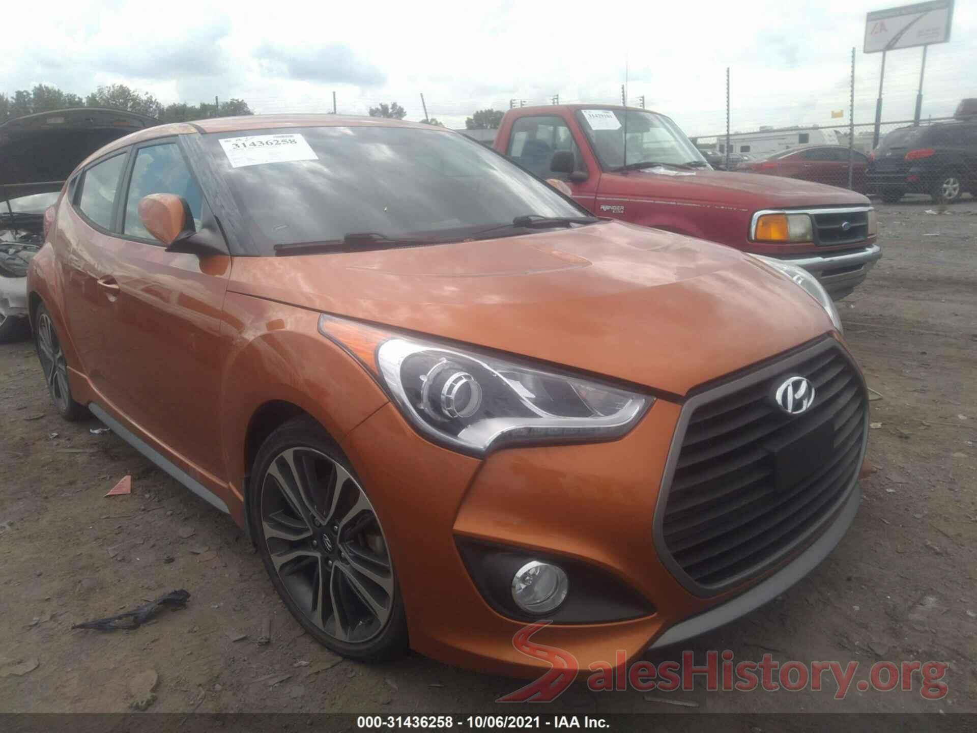 KMHTC6AE5GU291630 2016 HYUNDAI VELOSTER