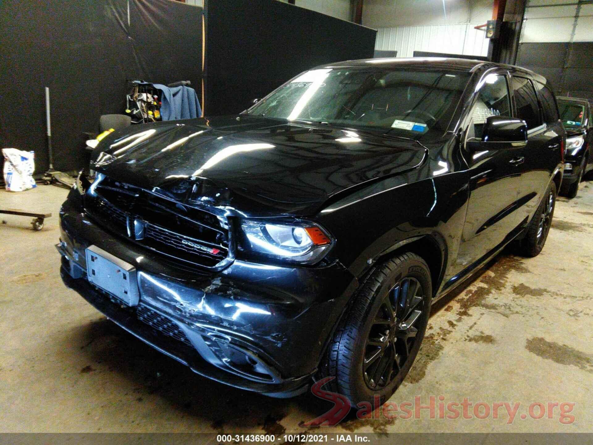 1C4SDJCTXGC300887 2016 DODGE DURANGO