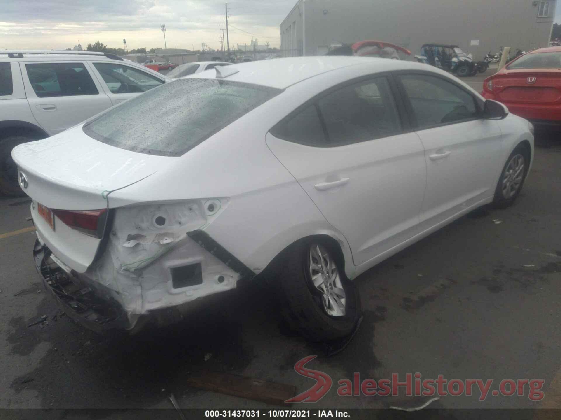 5NPD74LF1HH208438 2017 HYUNDAI ELANTRA