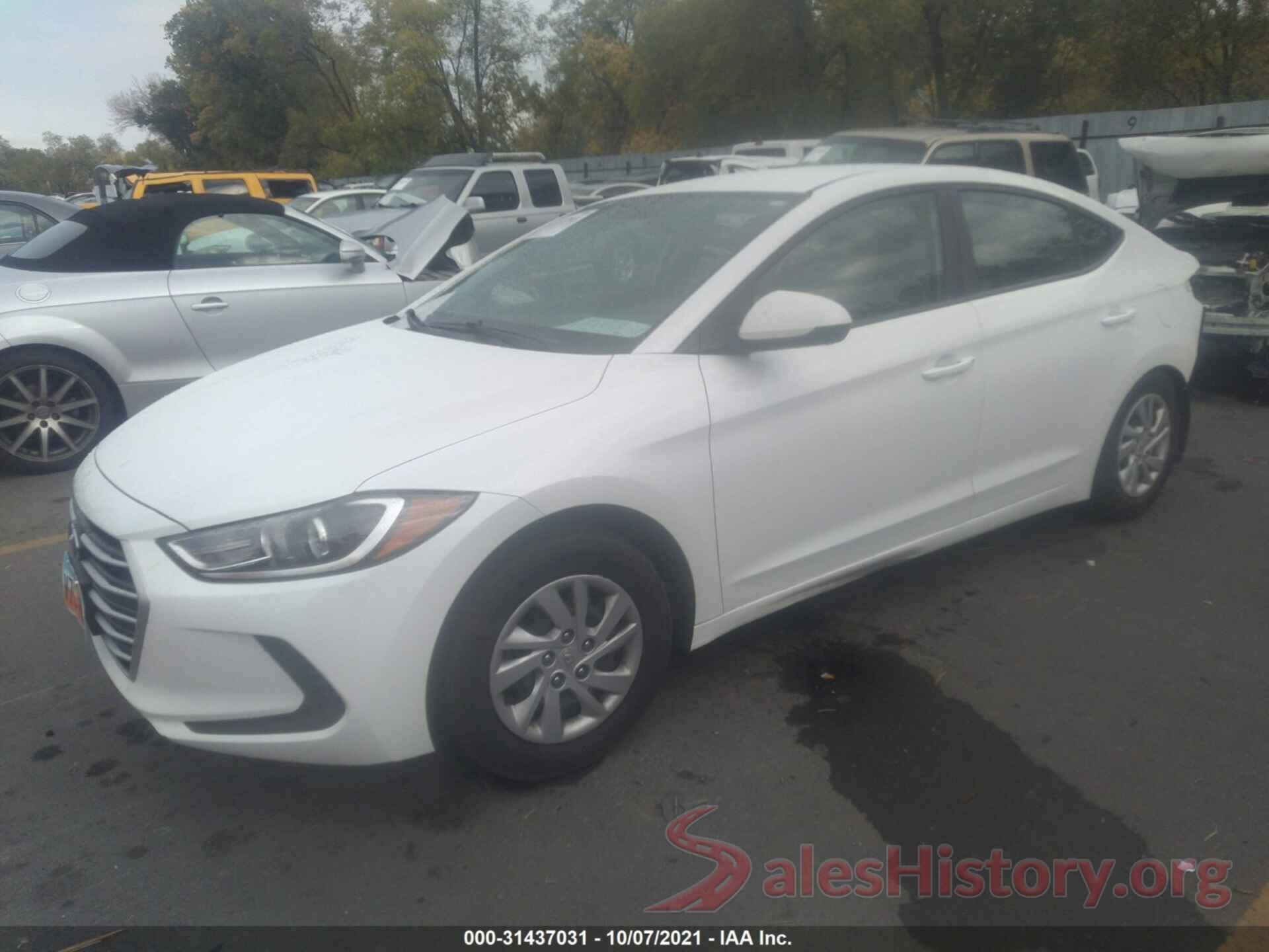 5NPD74LF1HH208438 2017 HYUNDAI ELANTRA