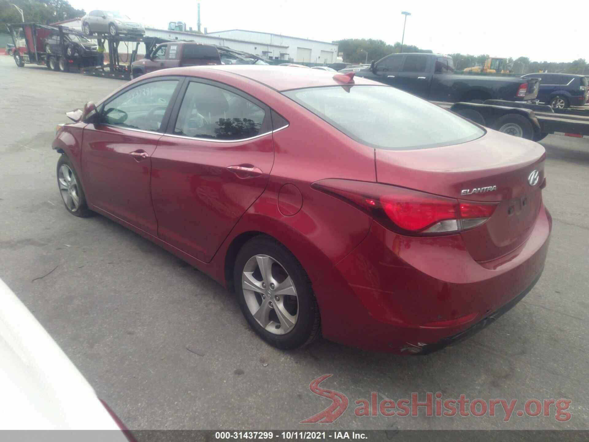 5NPDH4AE3GH723057 2016 HYUNDAI ELANTRA