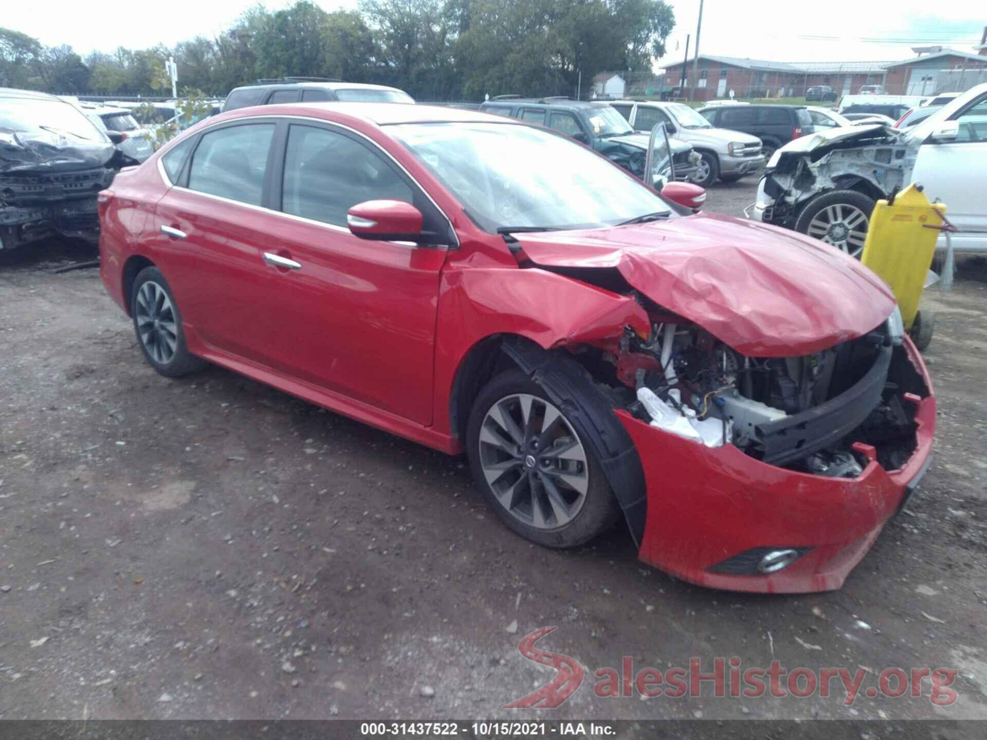 3N1AB7AP6KY303699 2019 NISSAN SENTRA