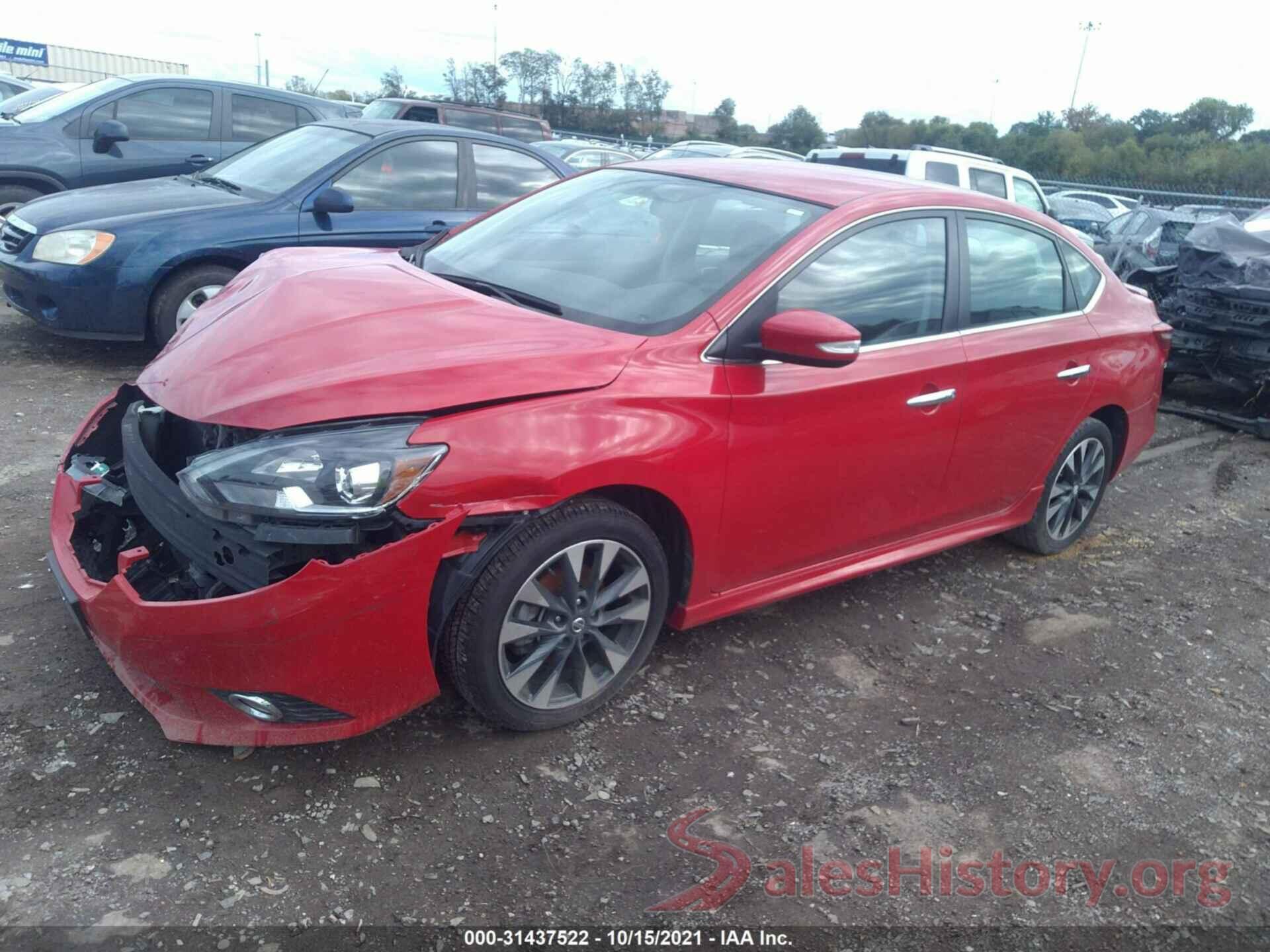 3N1AB7AP6KY303699 2019 NISSAN SENTRA