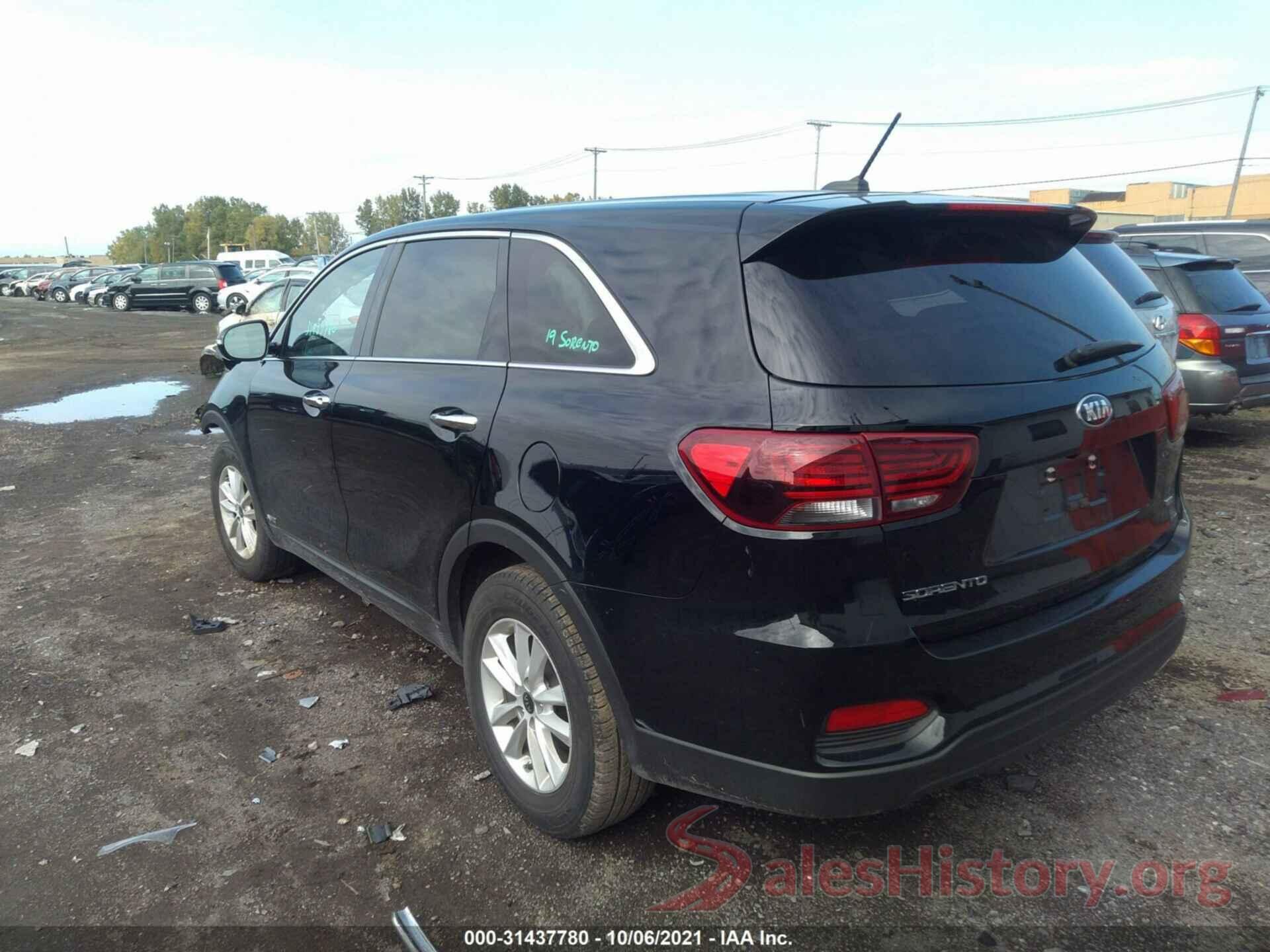 5XYPGDA39KG570926 2019 KIA SORENTO