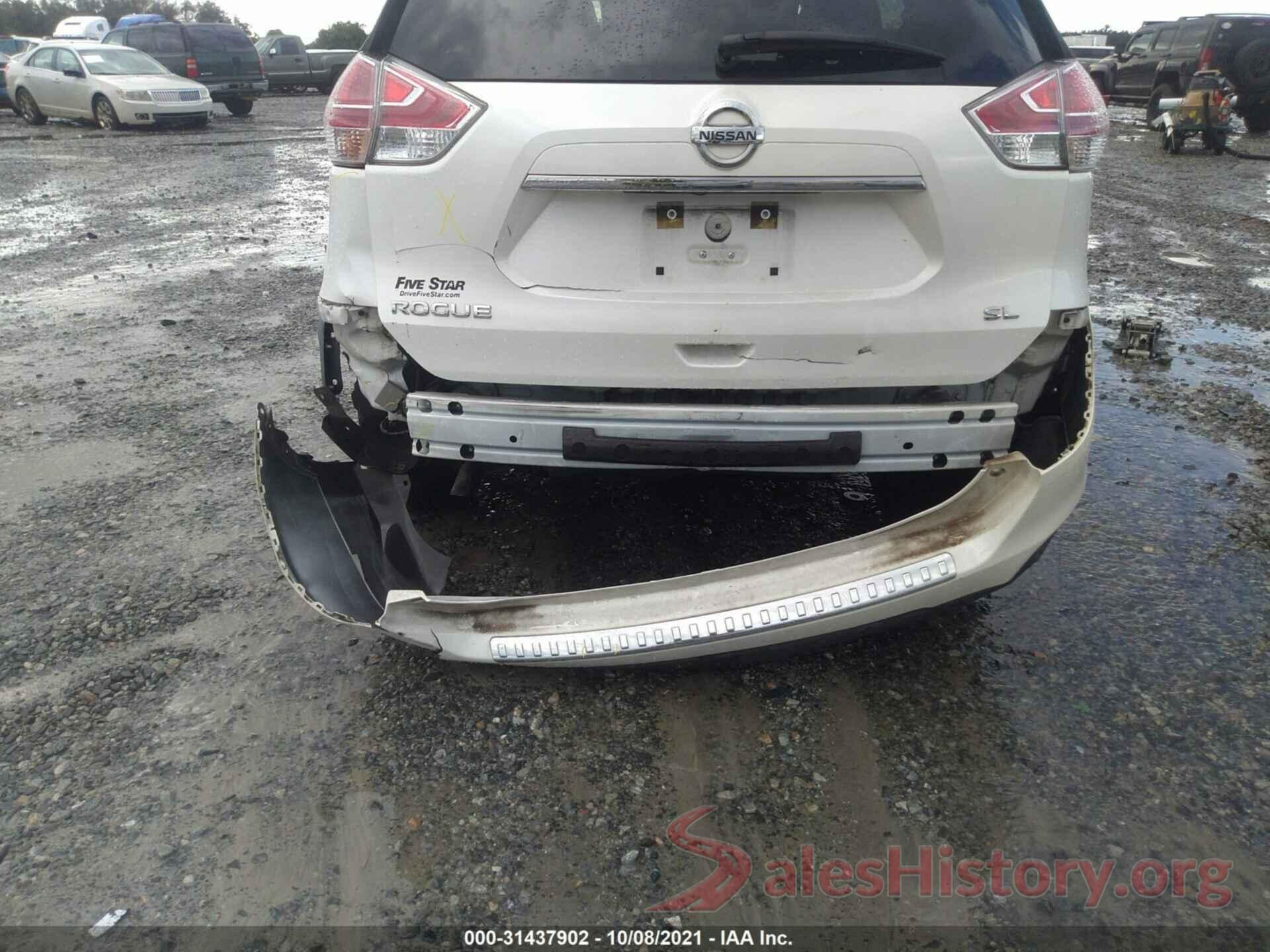 KNMAT2MT1GP671027 2016 NISSAN ROGUE