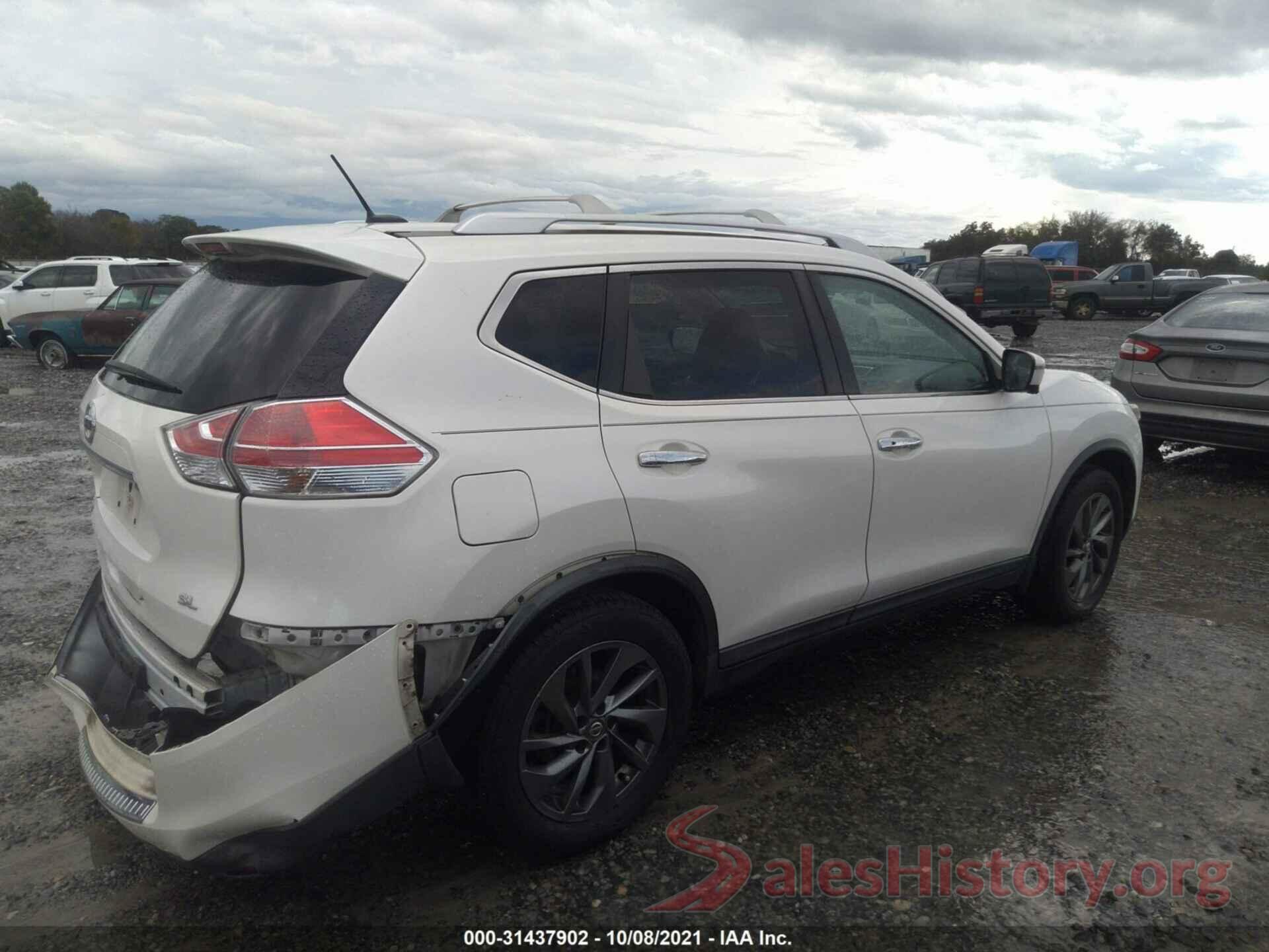 KNMAT2MT1GP671027 2016 NISSAN ROGUE