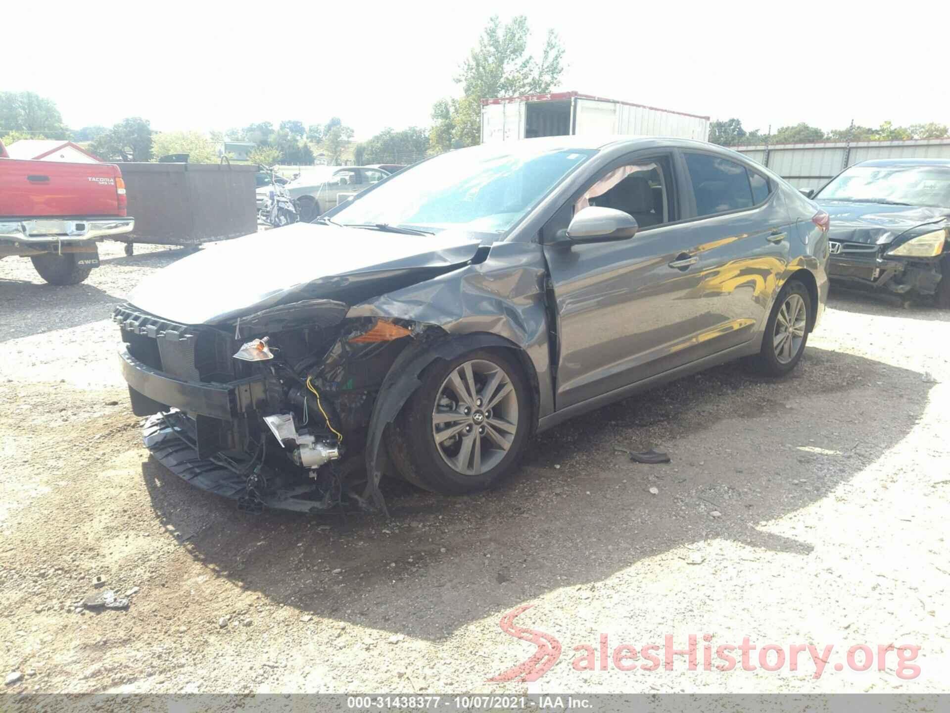 5NPD84LF6JH279721 2018 HYUNDAI ELANTRA