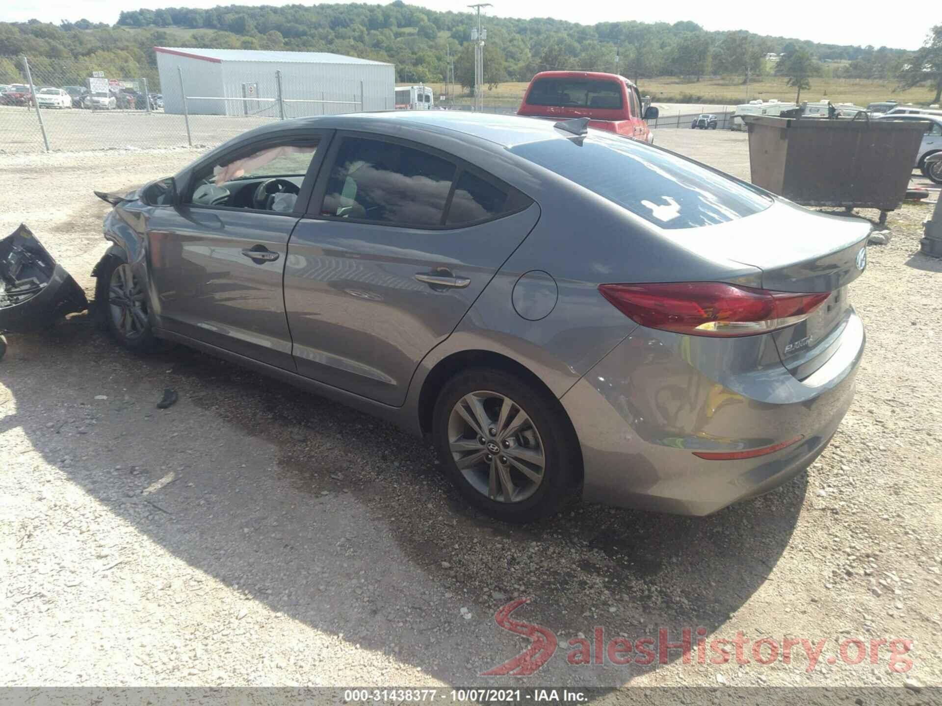 5NPD84LF6JH279721 2018 HYUNDAI ELANTRA