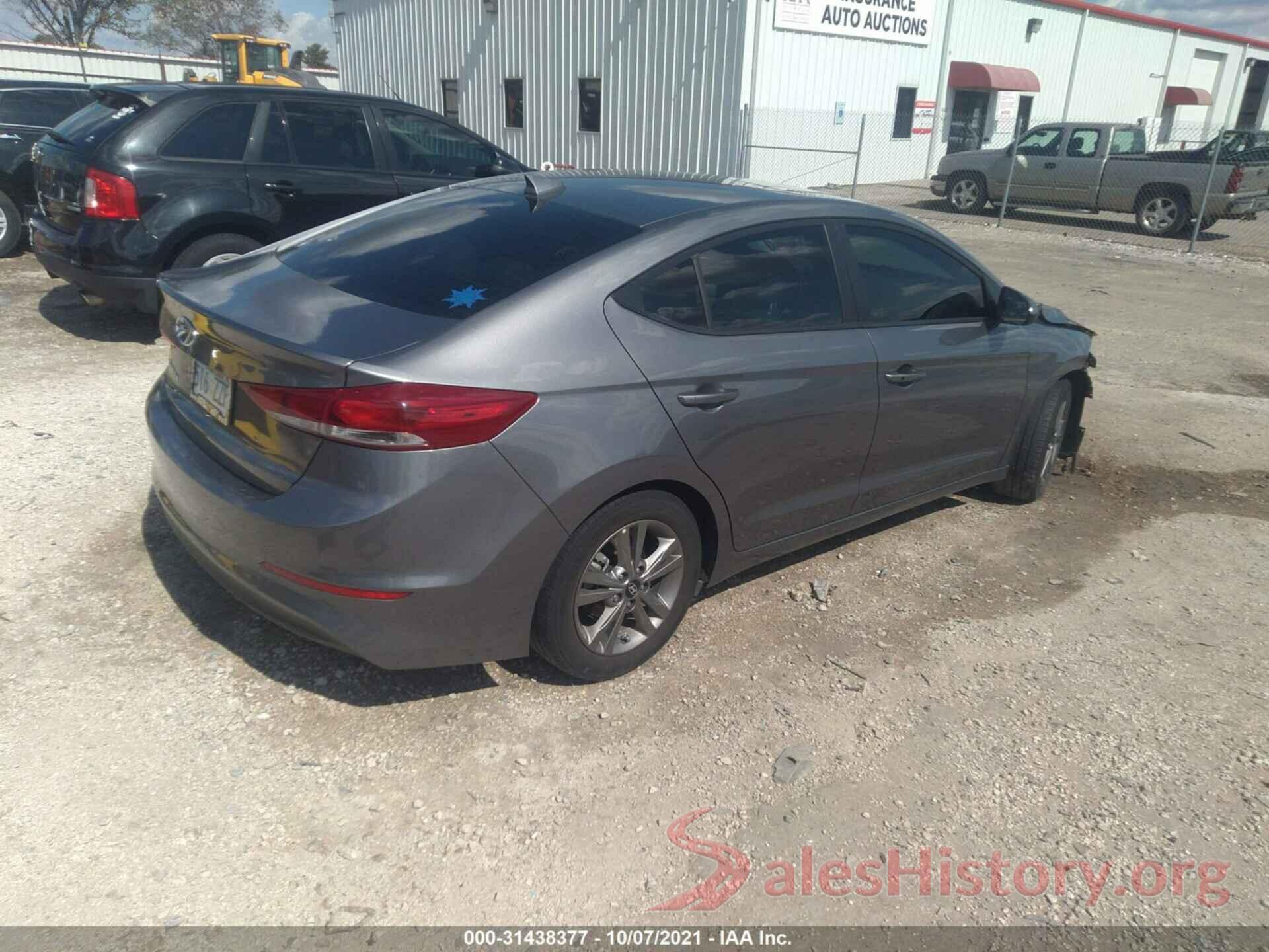 5NPD84LF6JH279721 2018 HYUNDAI ELANTRA