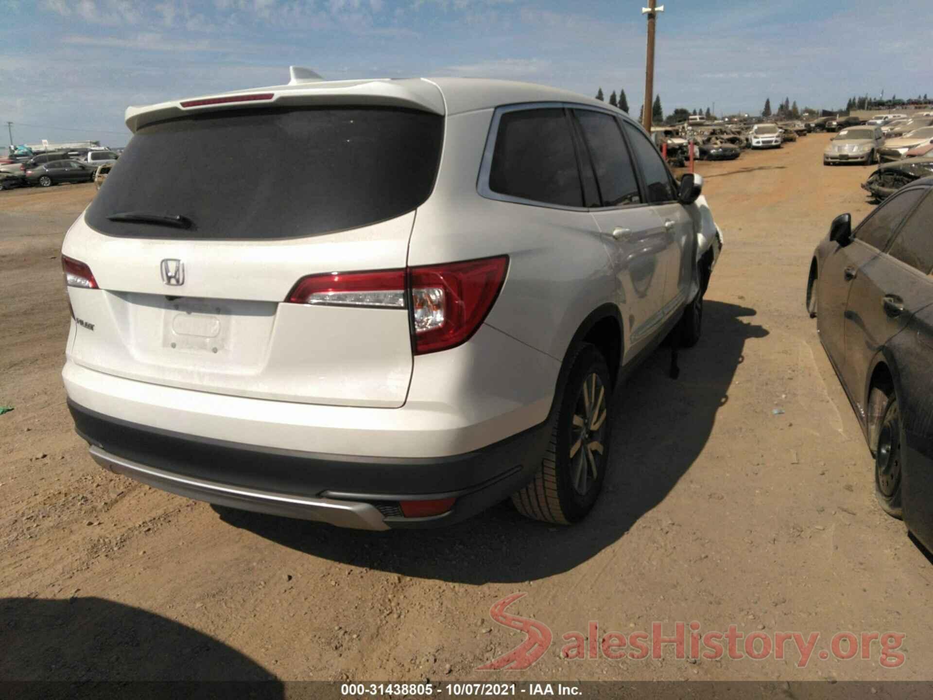 5FNYF5H3XKB019799 2019 HONDA PILOT