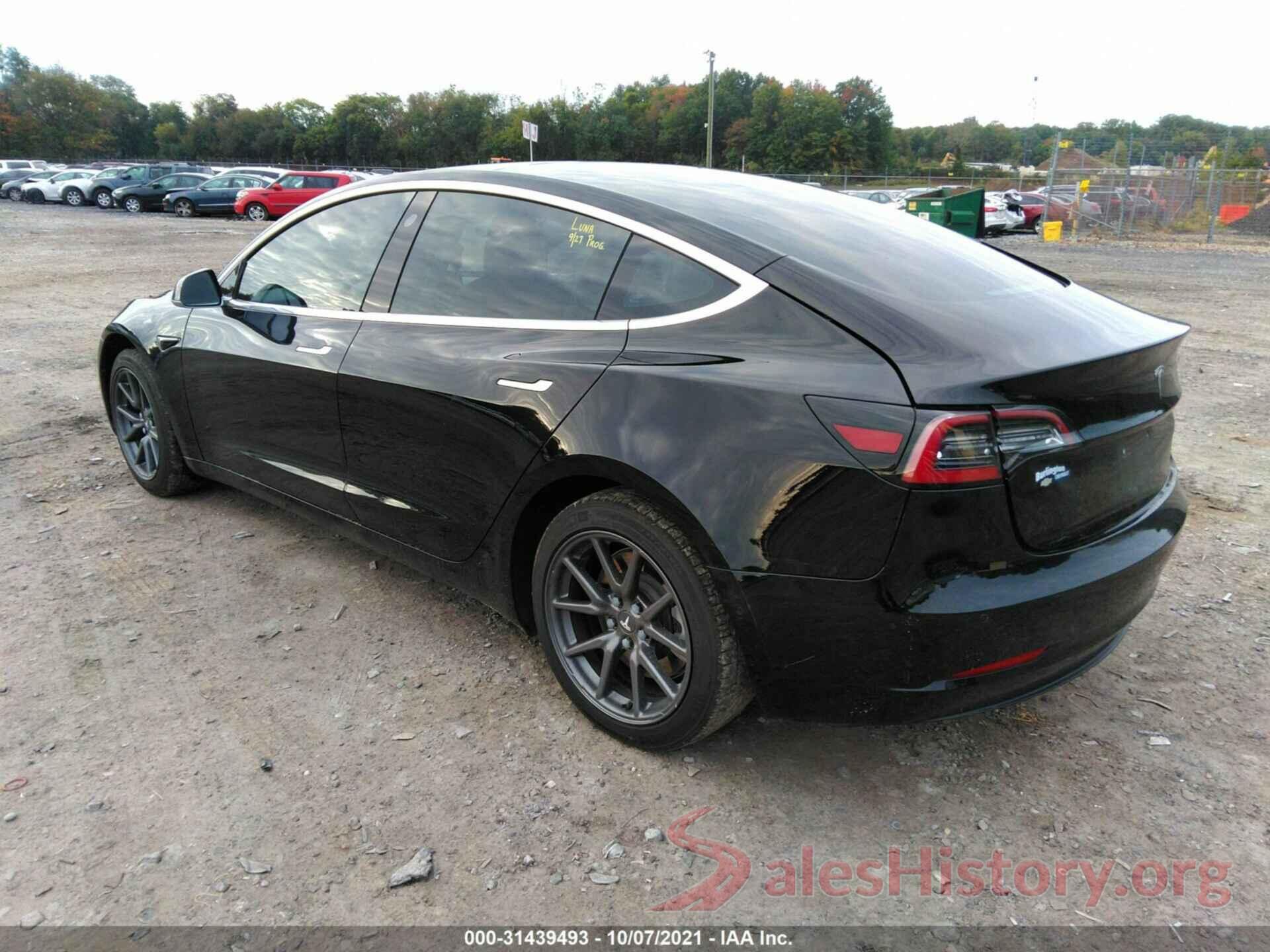 5YJ3E1EA3KF410432 2019 TESLA MODEL 3