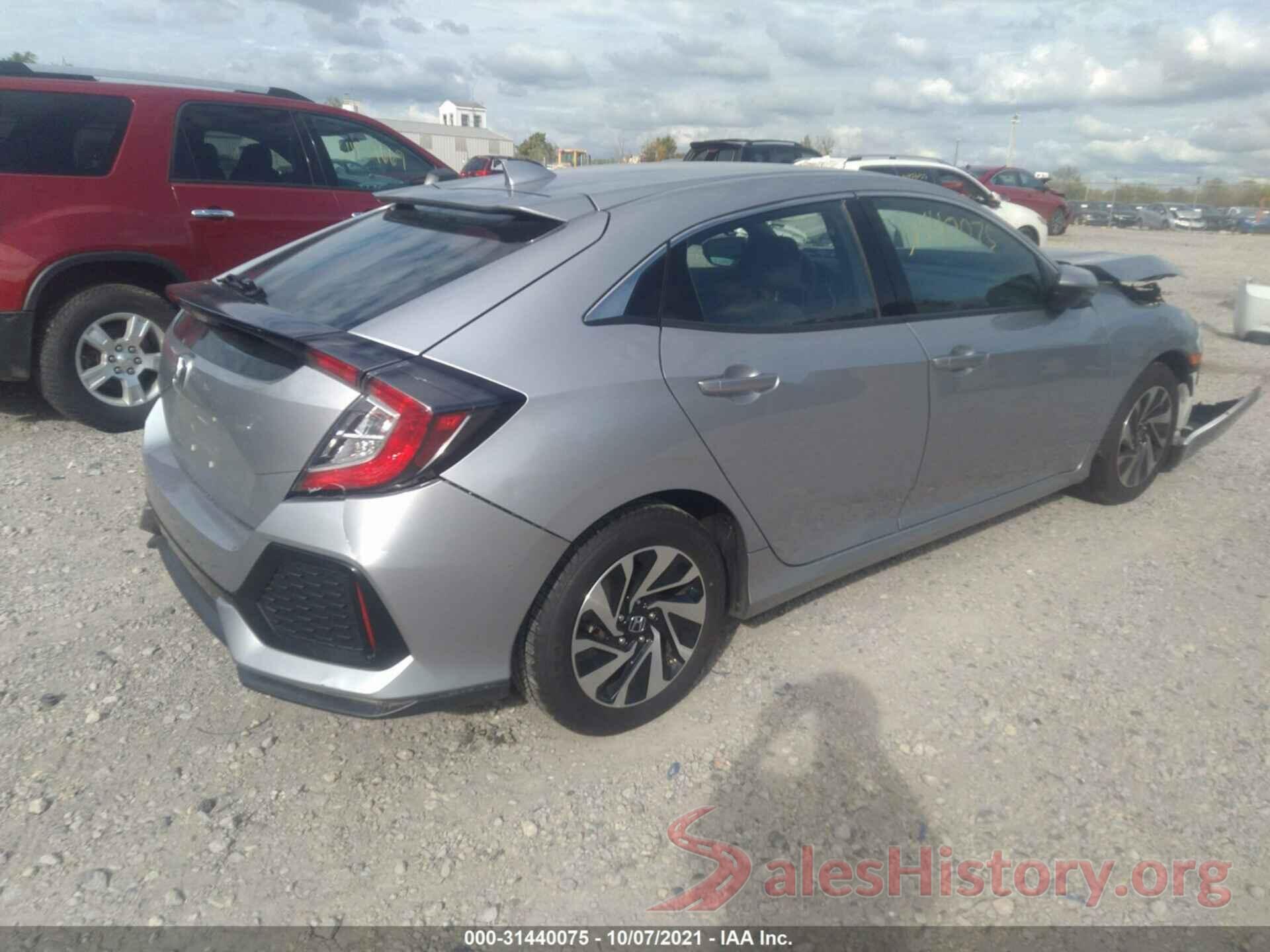 SHHFK7H20HU205882 2017 HONDA CIVIC HATCHBACK